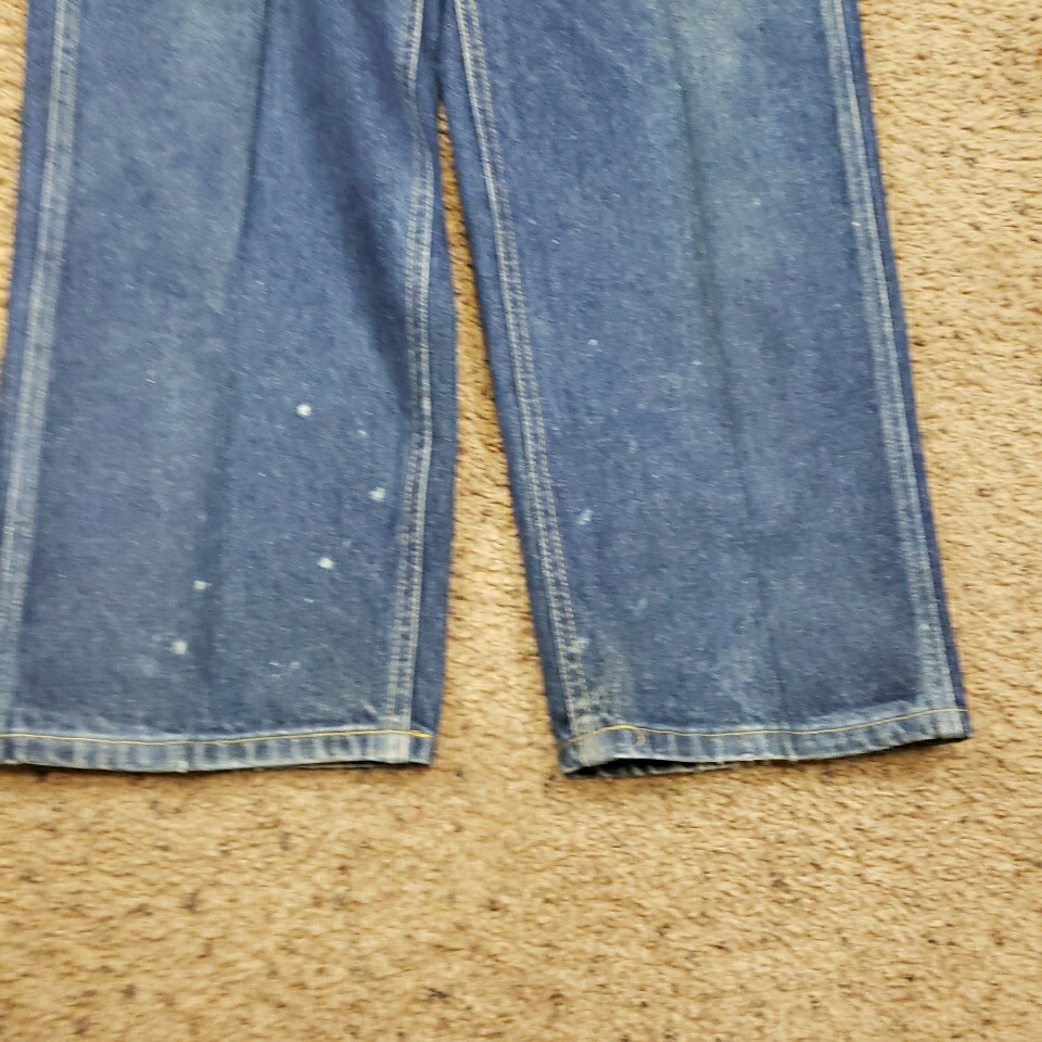 Vintage 80s Distressed LEE Logger Jeans Mens 42X30 (Real 40×30) -Made In USA