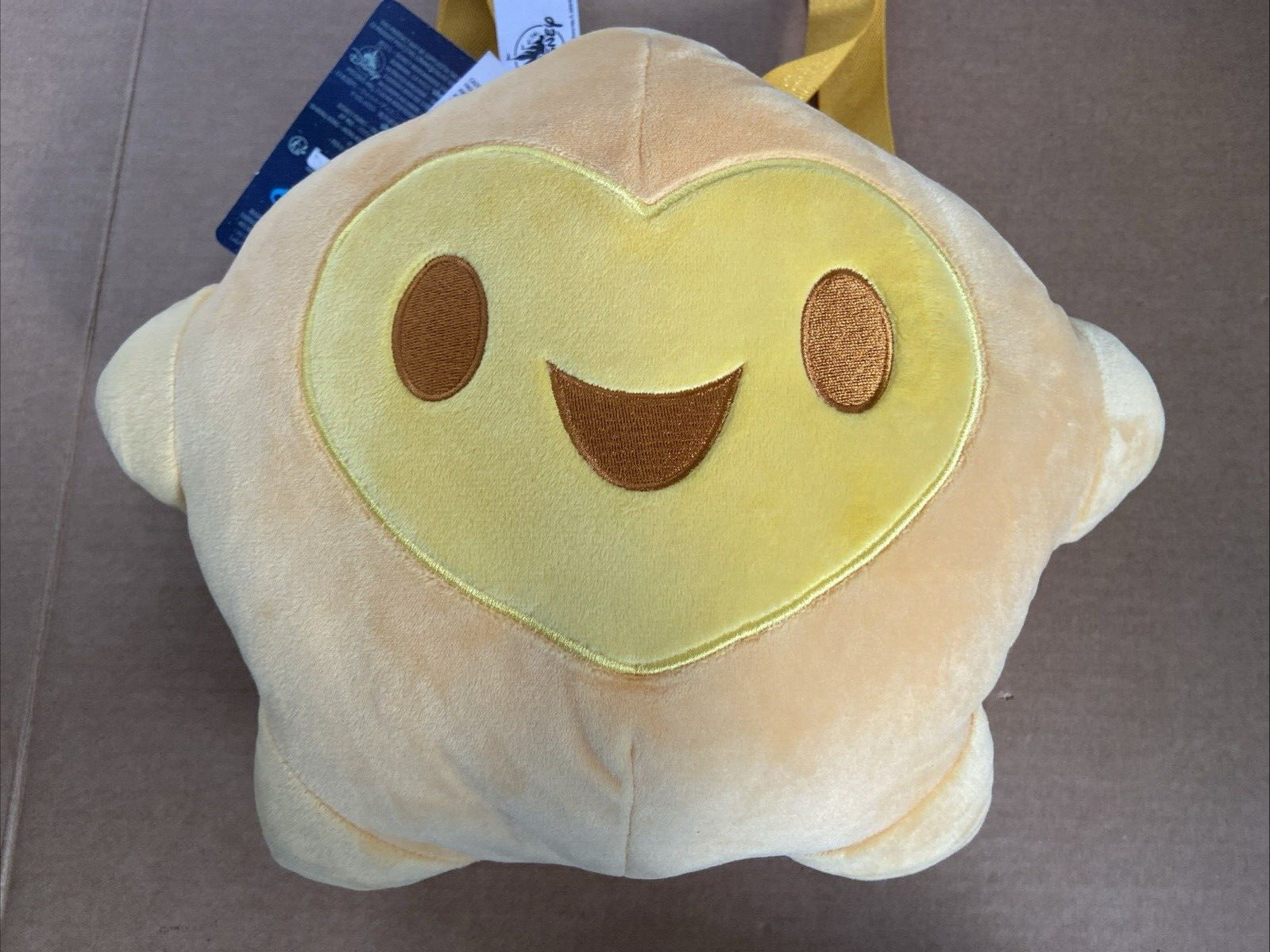Disney Wish Youth Plush Backpack Star 12″ x 11″ x 5″ approx *NEW*