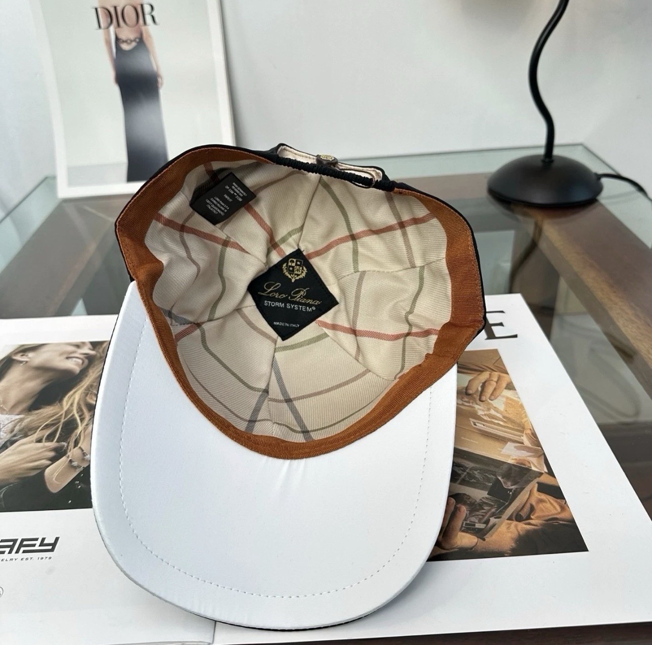 Loro Piana Adjustable Baseball Cap with Elastic Band