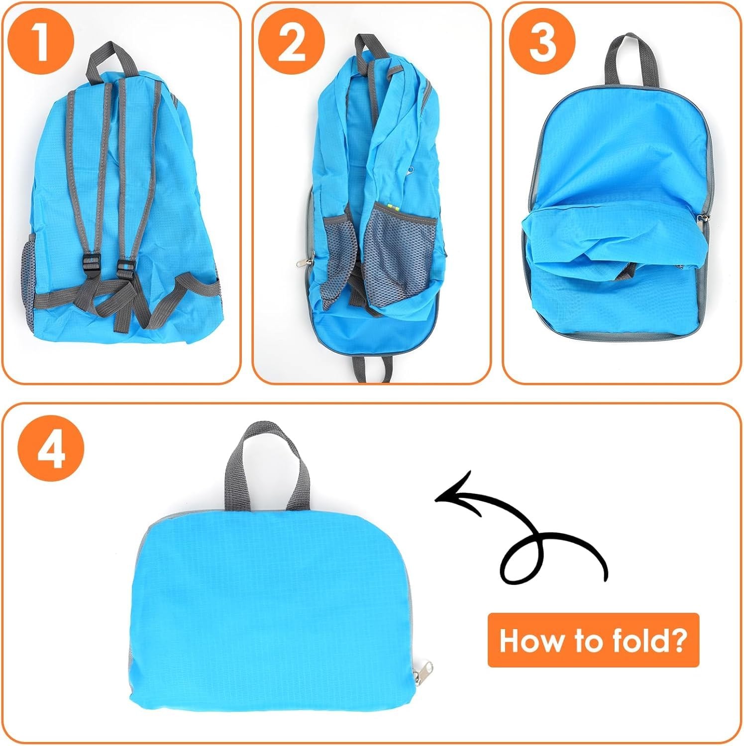 24 Pcs 17 Inch Backpack in Bulk Foldable Classic Back Packs Colorful Book Bag…