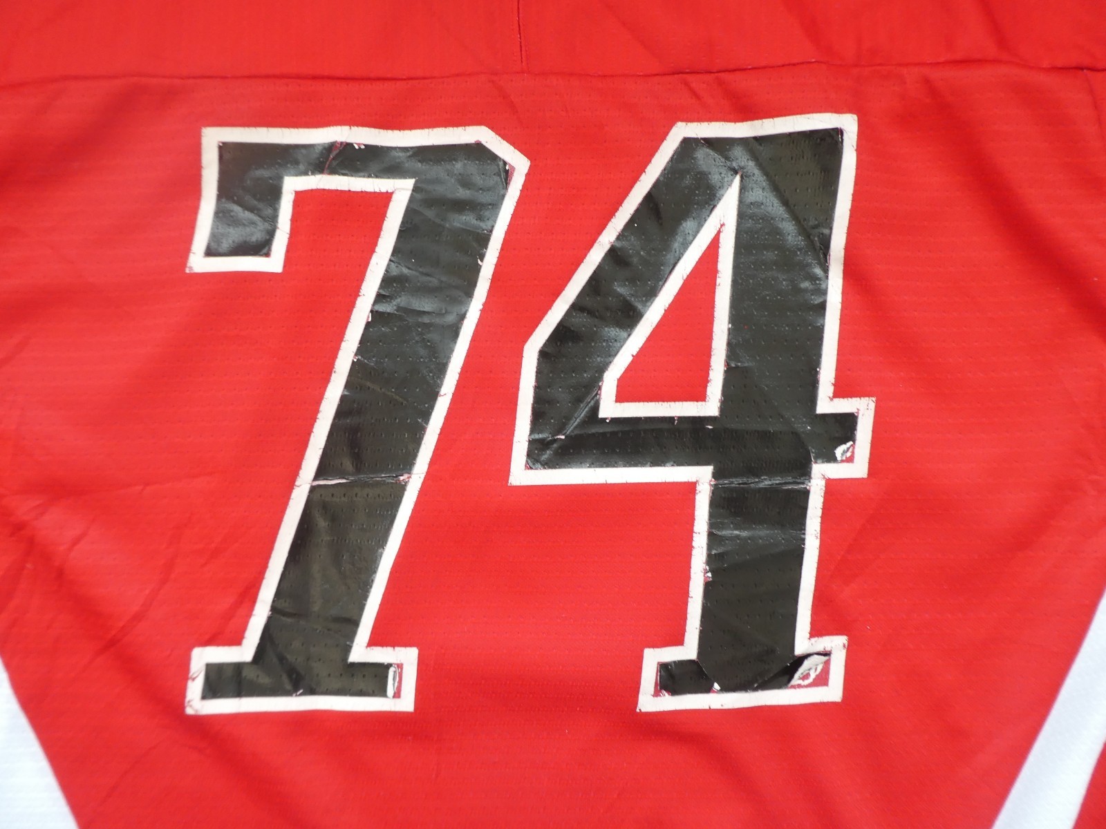 Large Mens Pitbull #74 Ice Hockey Jersey SP (Canada)