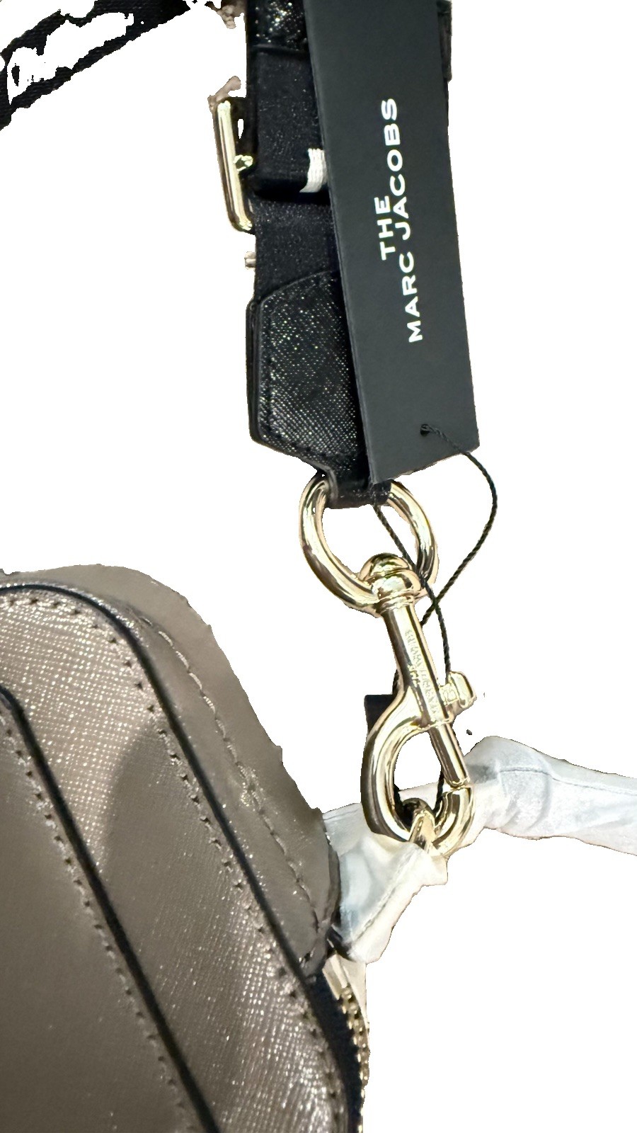 Marc Jacobs Snapshot Crossbody French Grey Multi M0014146 NWT Dust Bag $295