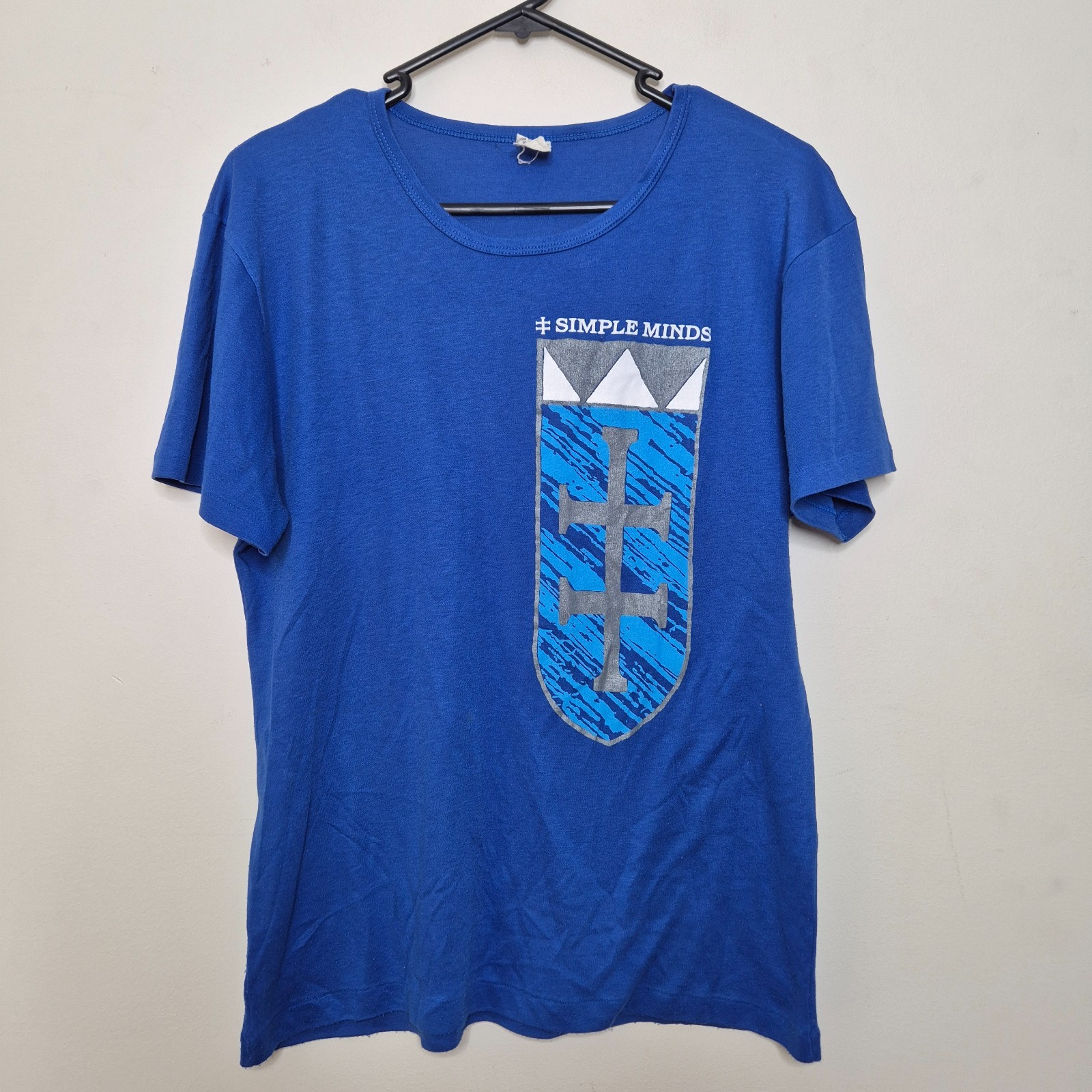VTG Simple Minds Tour 1984 T-Shirt Tee Size 16 Scottish Rock Band Waterfront