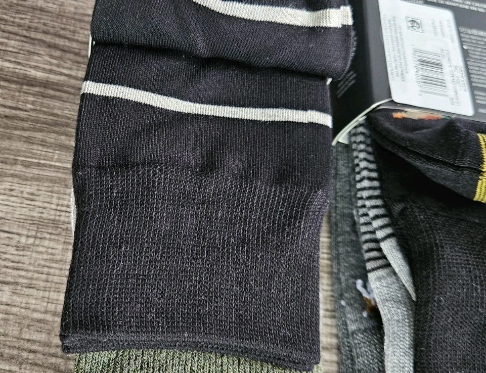 Lot of 3 GOLDTOE Men’s 3 Pair Assorted Crew Dress Socks Size 6-12.5 NWT Dog Boat