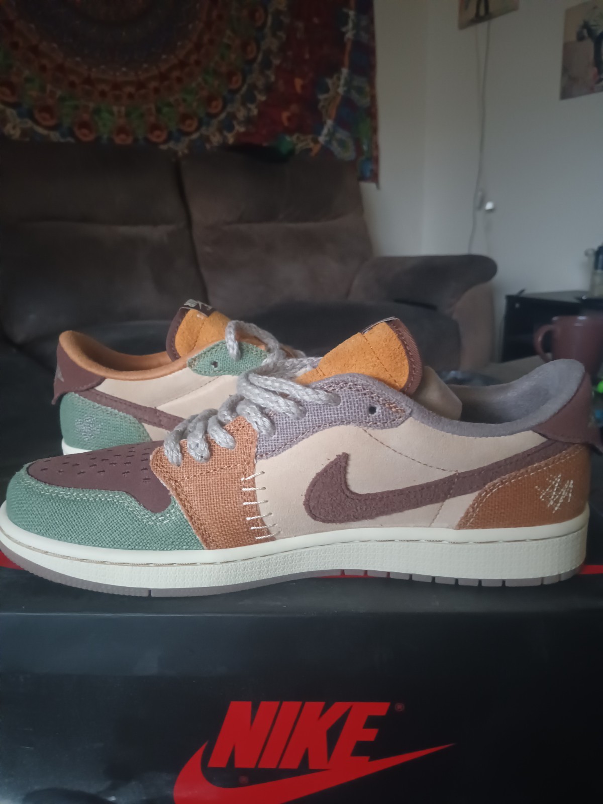 Size -9- Jordan 1 Retro OG x Zion Williamson Low Voodoo