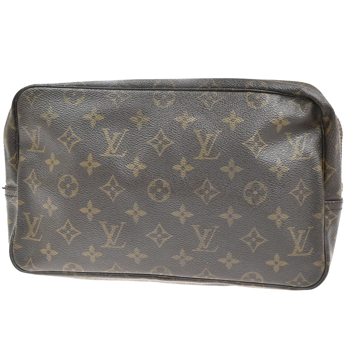 LOUIS VUITTON Trousse Toilette 28 Clutch Hand Bag Monogram Brown M47522 07MA464