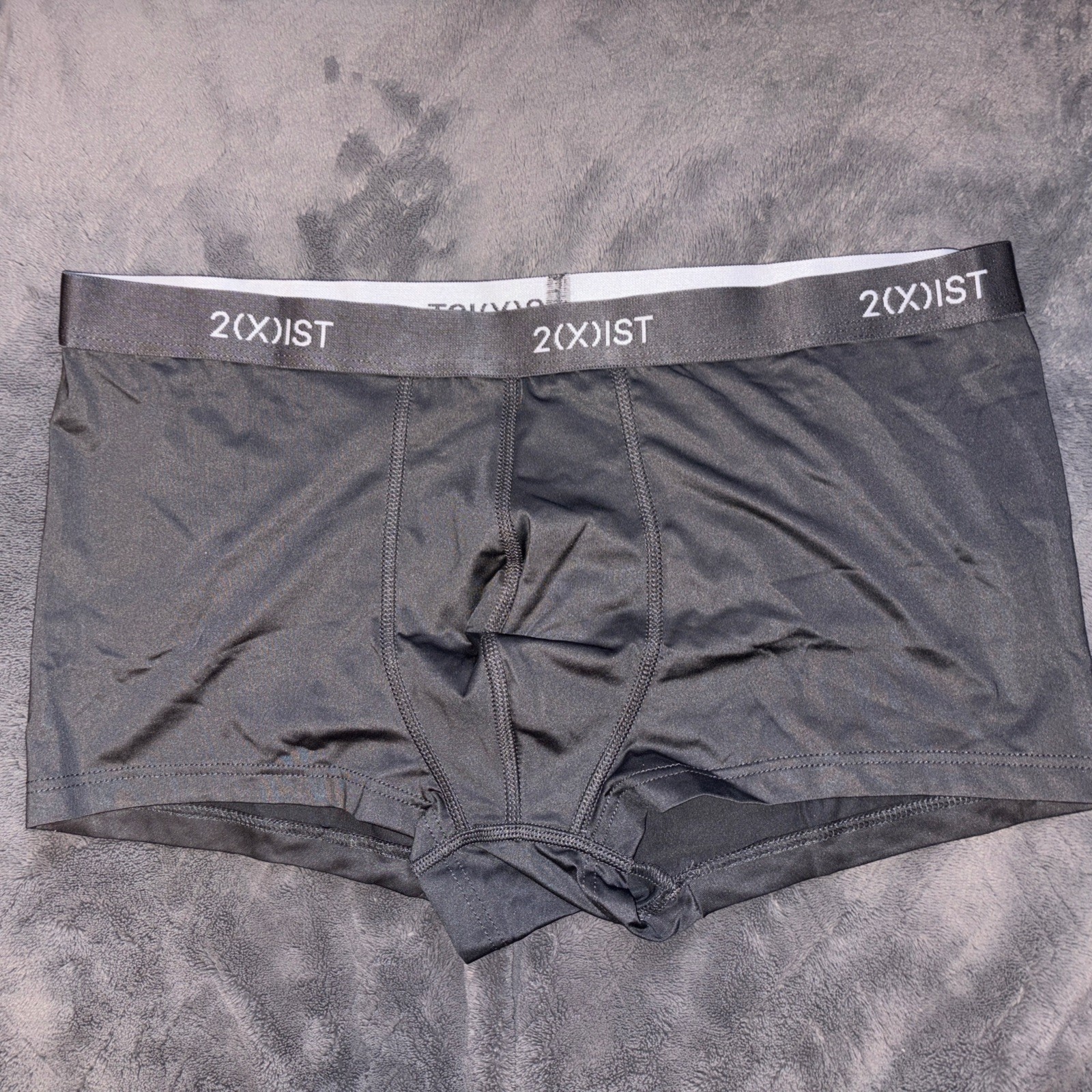 2(X)IST Men’s 3-Pack Micro Speed Dri No Show Trunk Underwear Size Large NWT