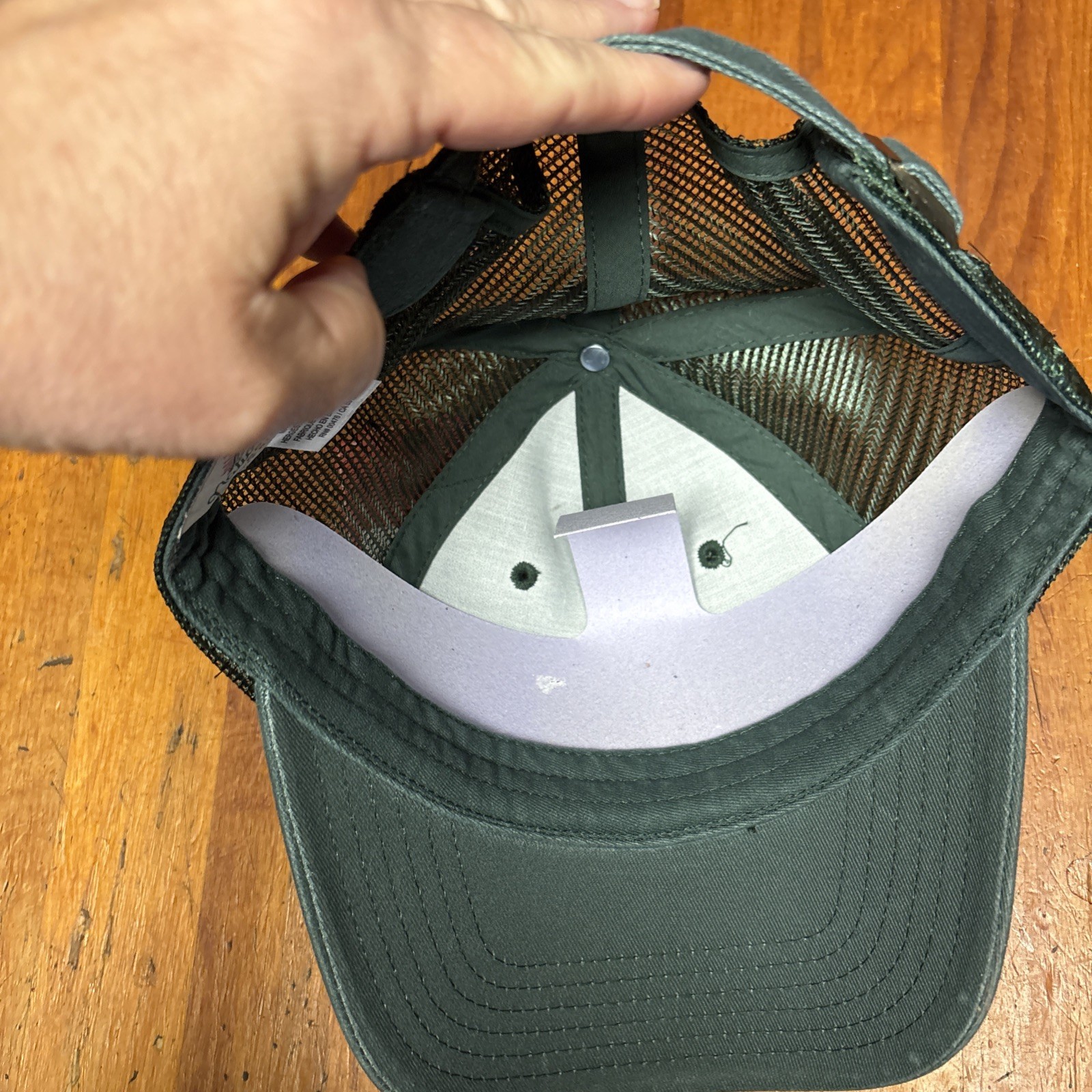 Dark Green Sequoia National Park Trucker Hat NWT National Park Outdoors