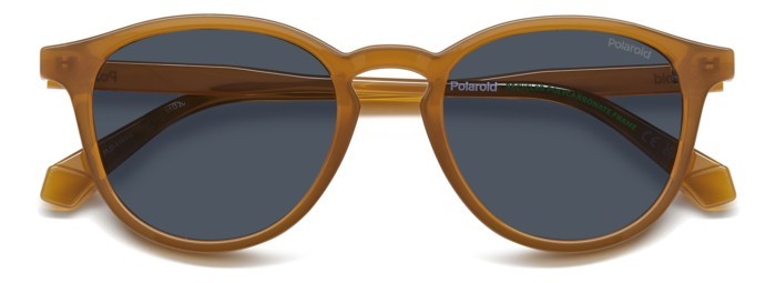 Polaroid PLD 4191/S Ochre/Blue Polarized Sunglasses UV400 Cal. 51