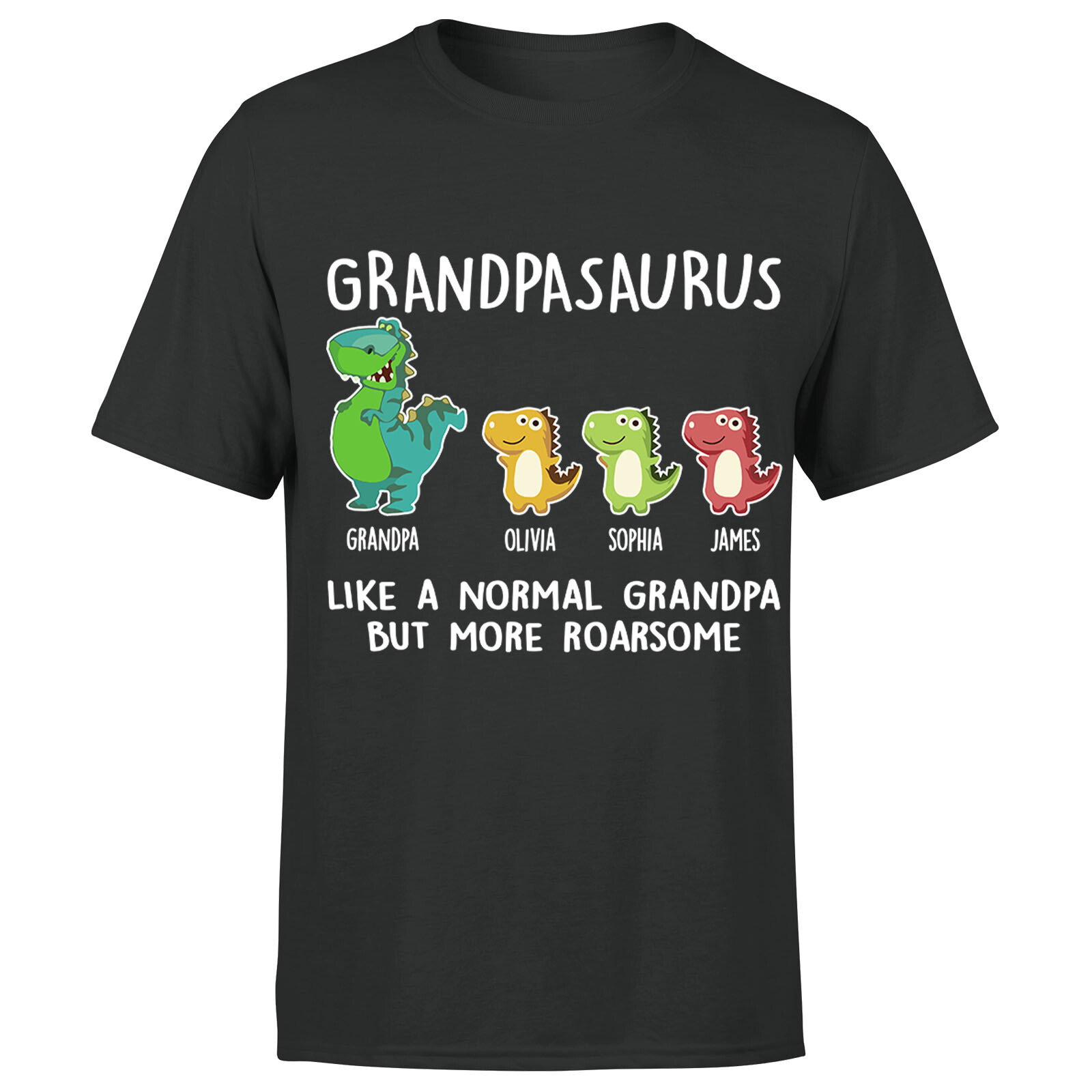 This Grandpa Belongs To Personalized T Shirt For Grandpa Gift For Dad #Or#P1#A