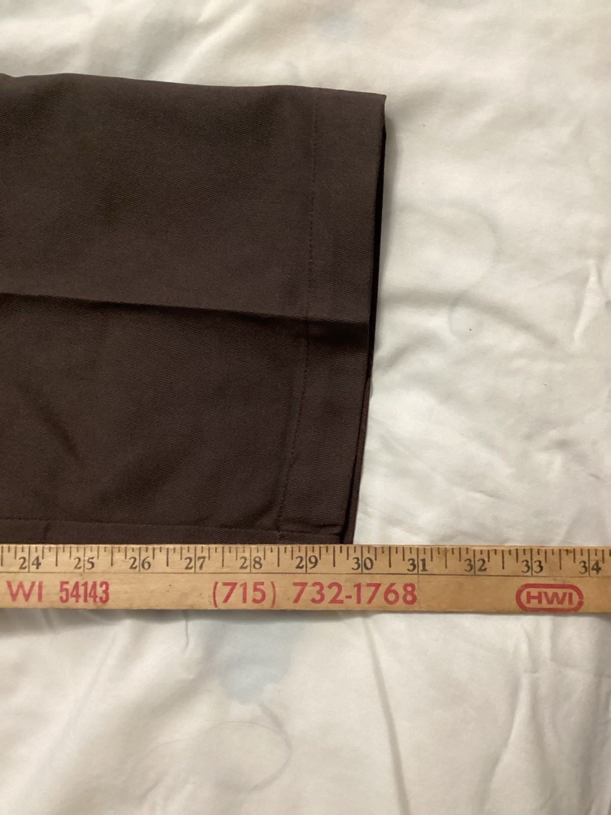 Vintage Dickies Brown – NOS with tags 44×31 YKK Zipper Workwear Made in USA
