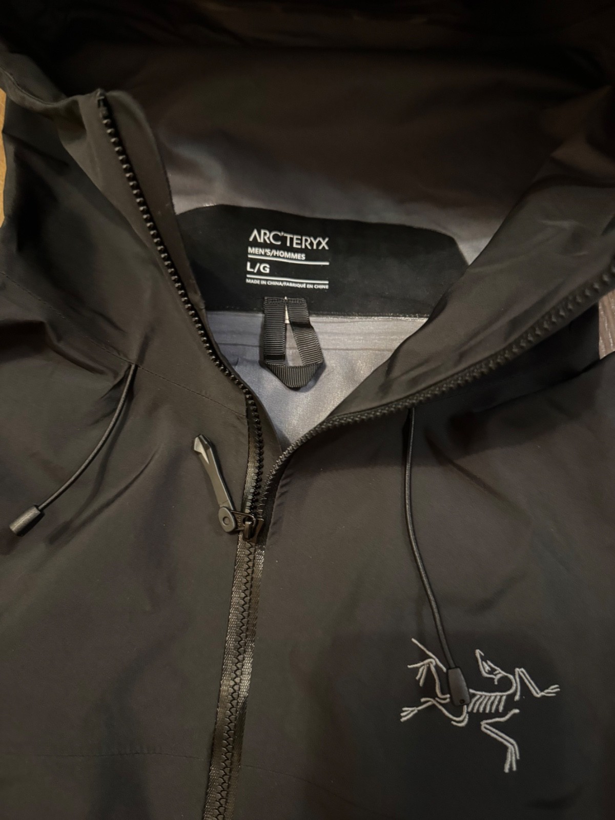 Arcteryx Beta LT Black Large New