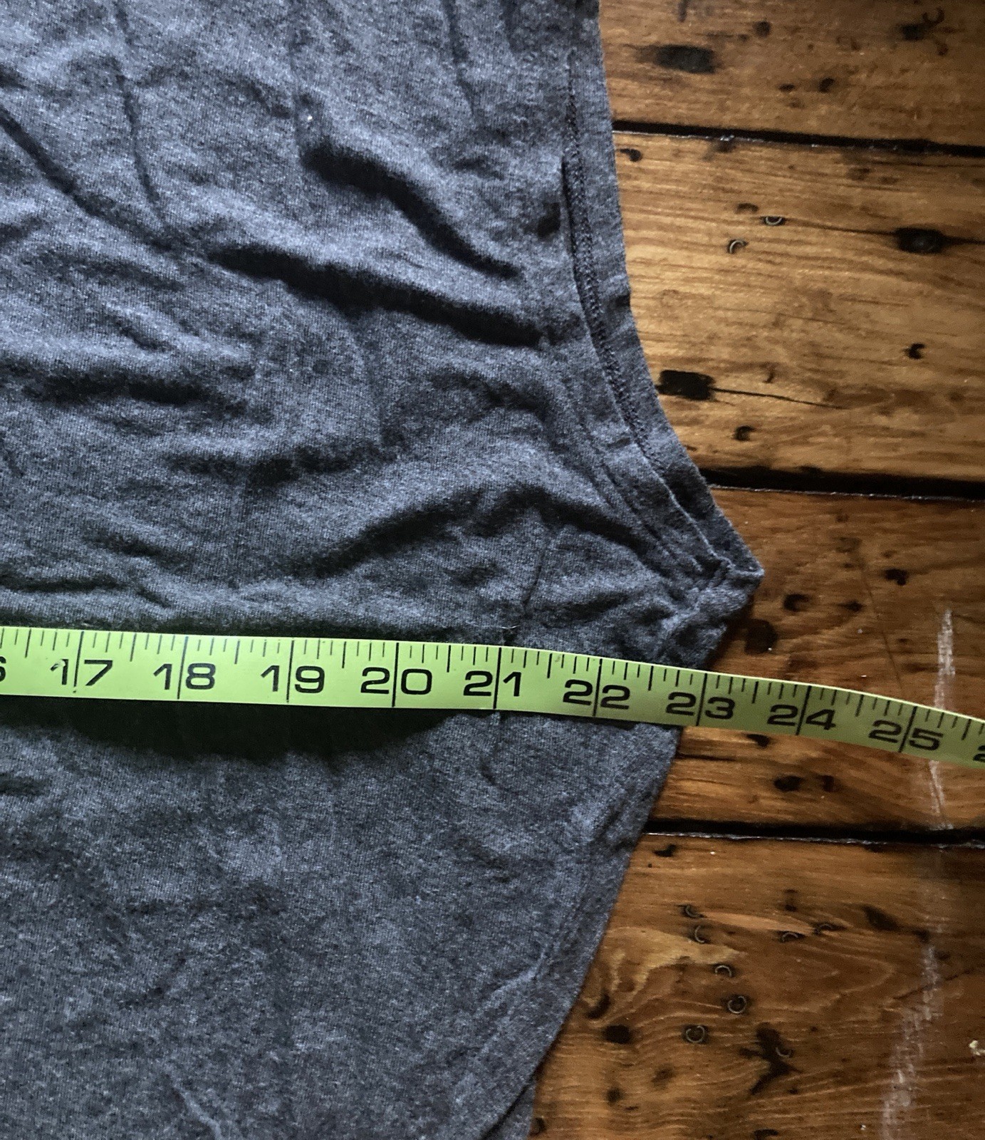 John Patrick Organic Slate Grey T-Shirt Sz L