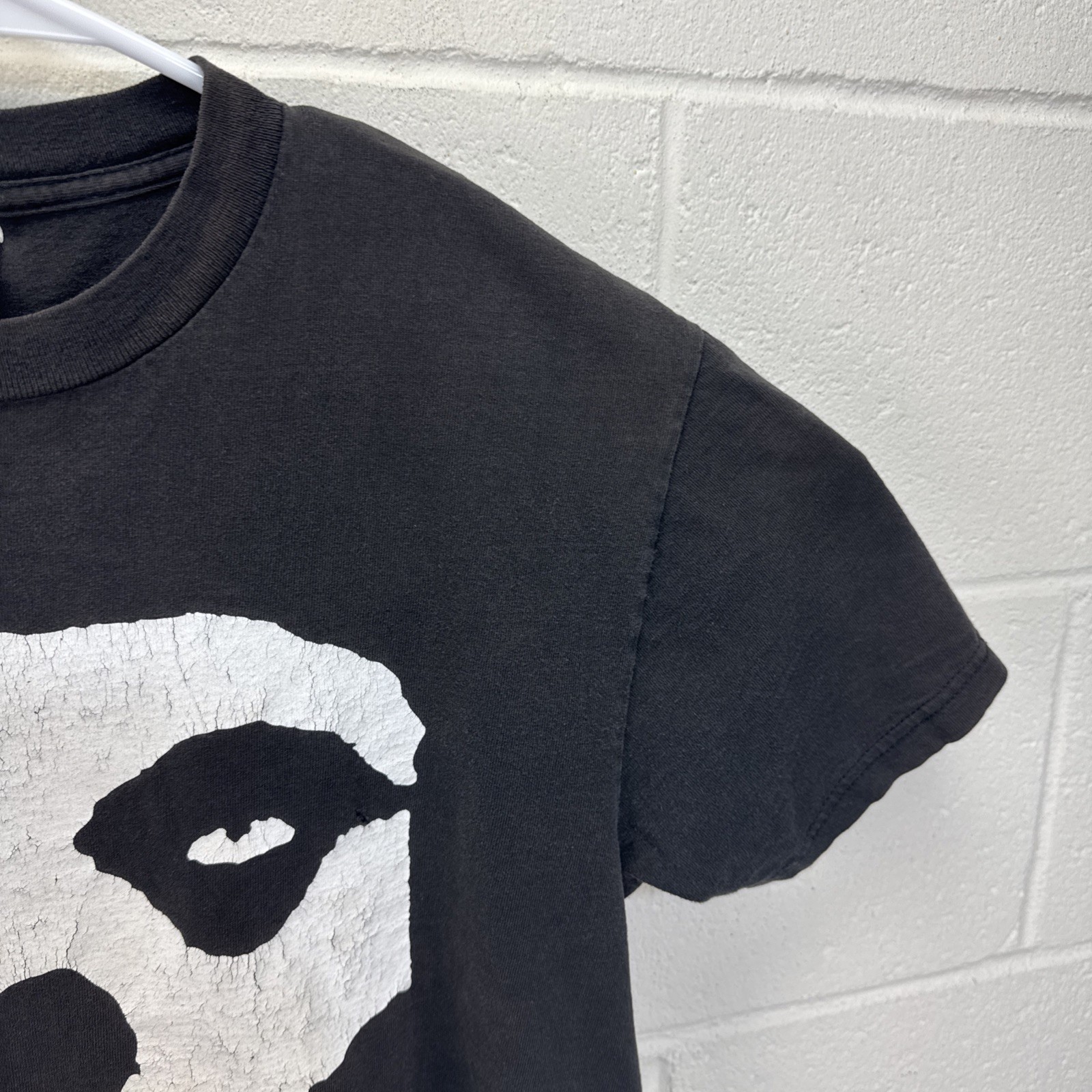 Vintage The Misfits 2001 Skull Horror Punk Rock Band Black M Graphic T-Shirt Tee