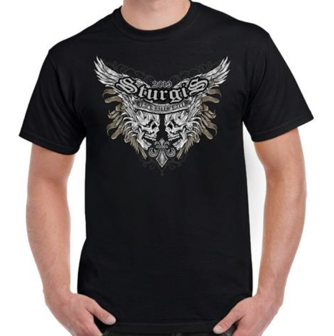2019 Sturgis Black Hills Rally Afflicted Men’s Short Sleeves T-Shirt