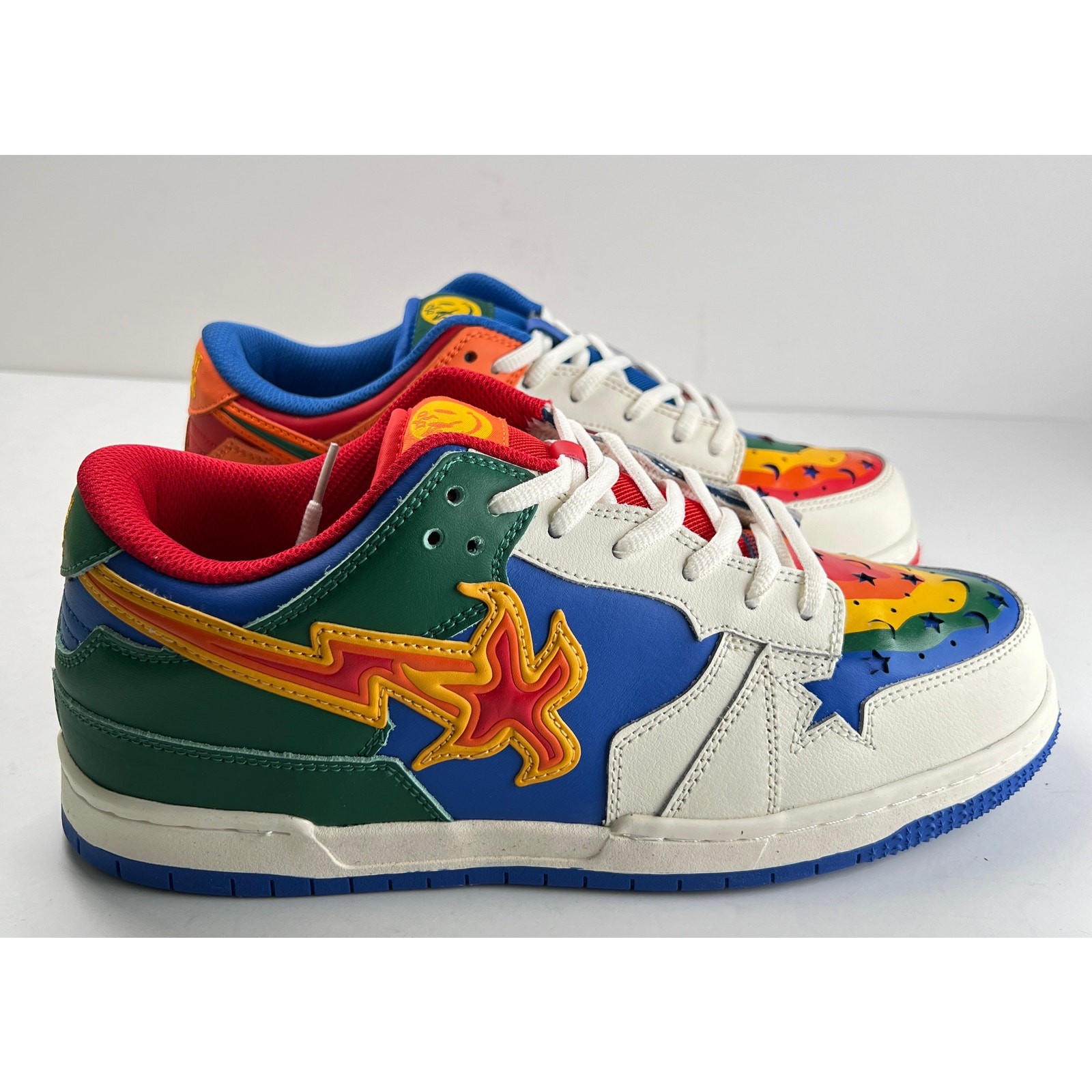 Death Dreams Men’s Dunk Low Sneakers Shooting Stars Size 10 NIB #014S