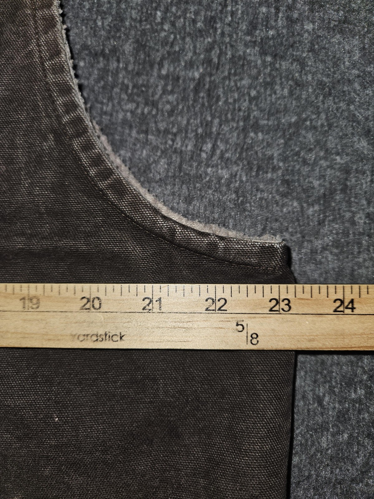 Carhartt Vest Mens Large Brown Sherpa Lined Insulated Canvas Workwear V26-DKB