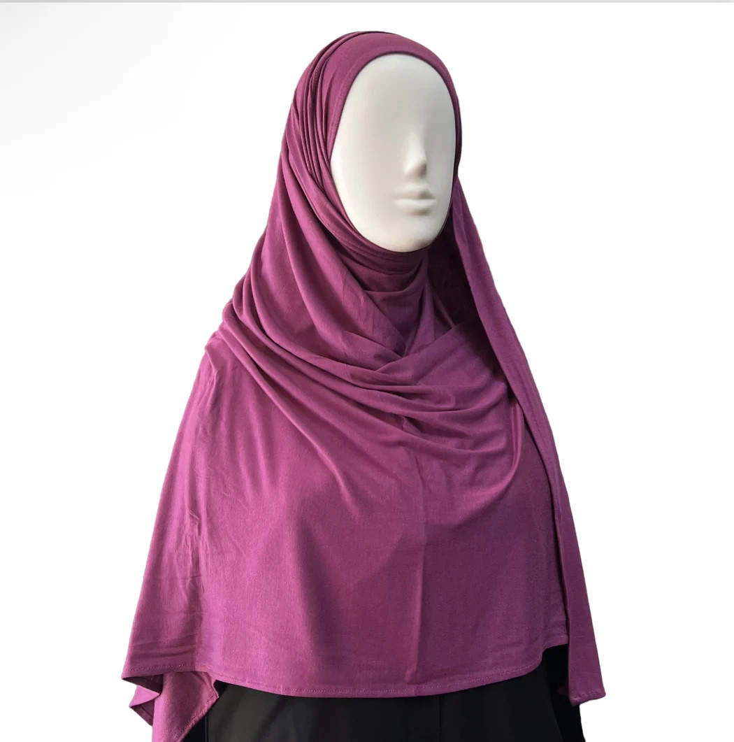 Soft Premium Large Jersey Hijab Scarf Stretchy Islamic Headscarf 20+ Colors