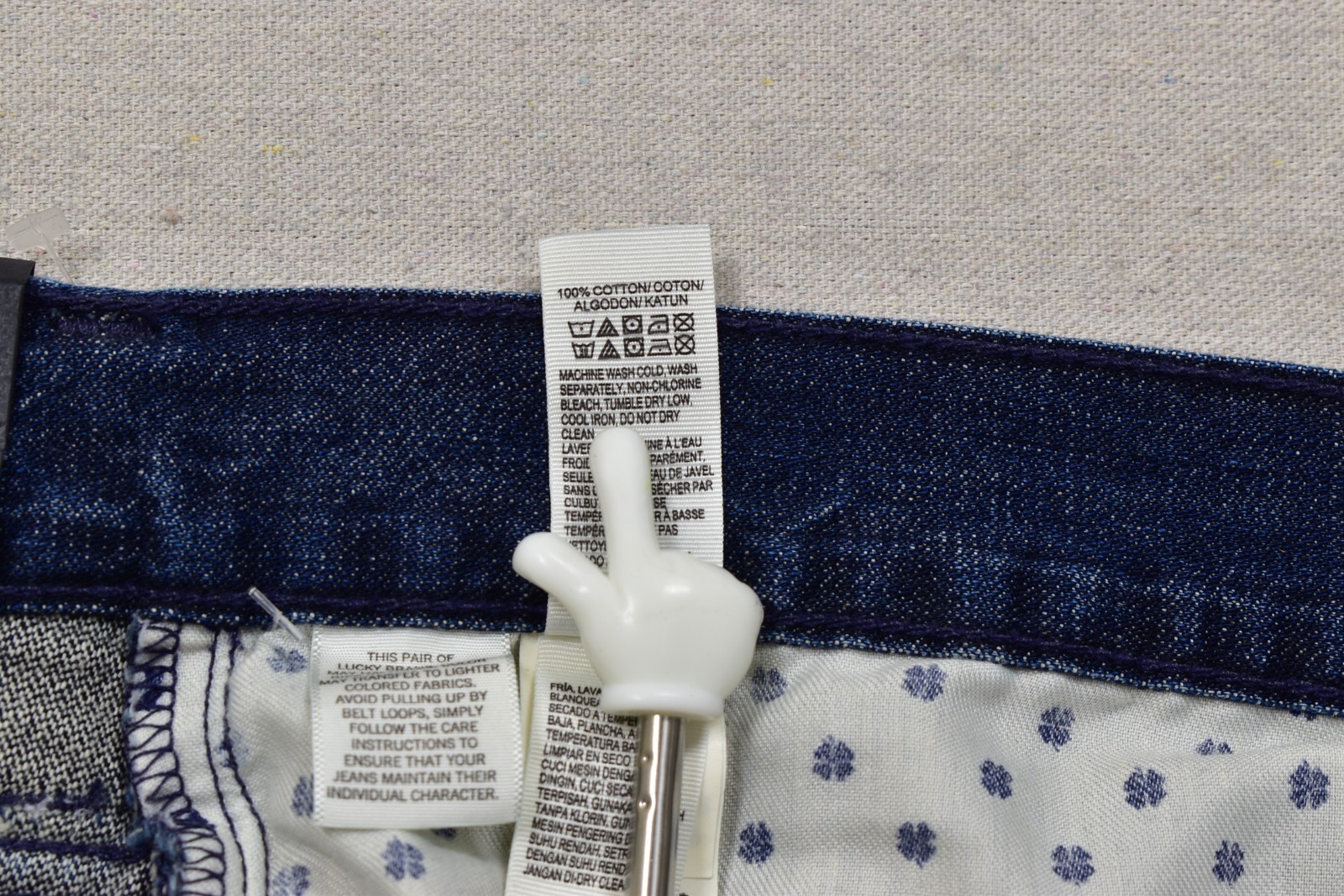 Lucky Brand Men’s 181 Relaxed Straight BIG 54×32 Blue 100% Cotton Jeans NEW