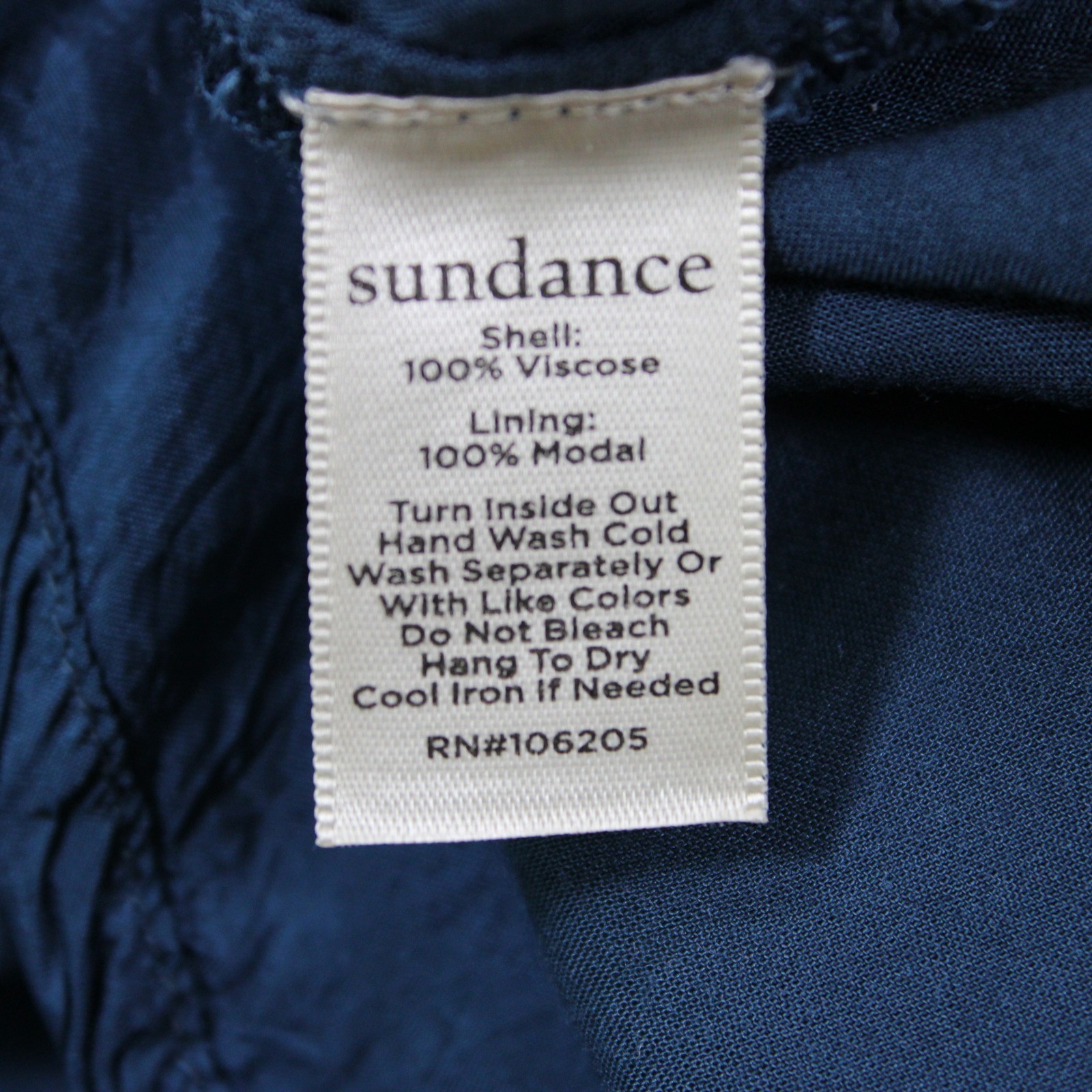 Sundance Blue Embroidered Floral Boho Blouse Top Women Medium Raglan Sleeve