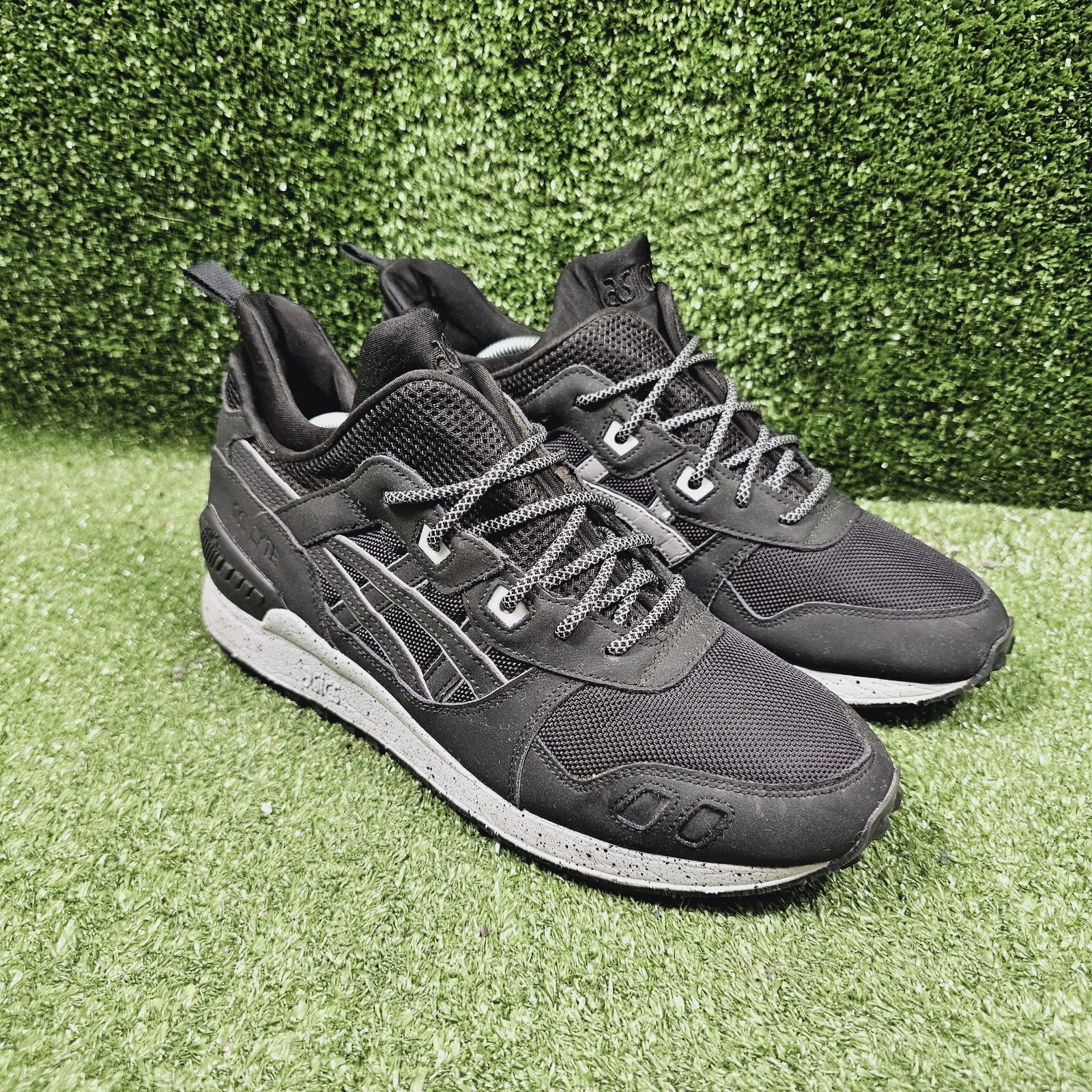 Asics Gel Lyte MT Black Grey Athletic Sneakers H6K1L-9090 Mens Size 10.5