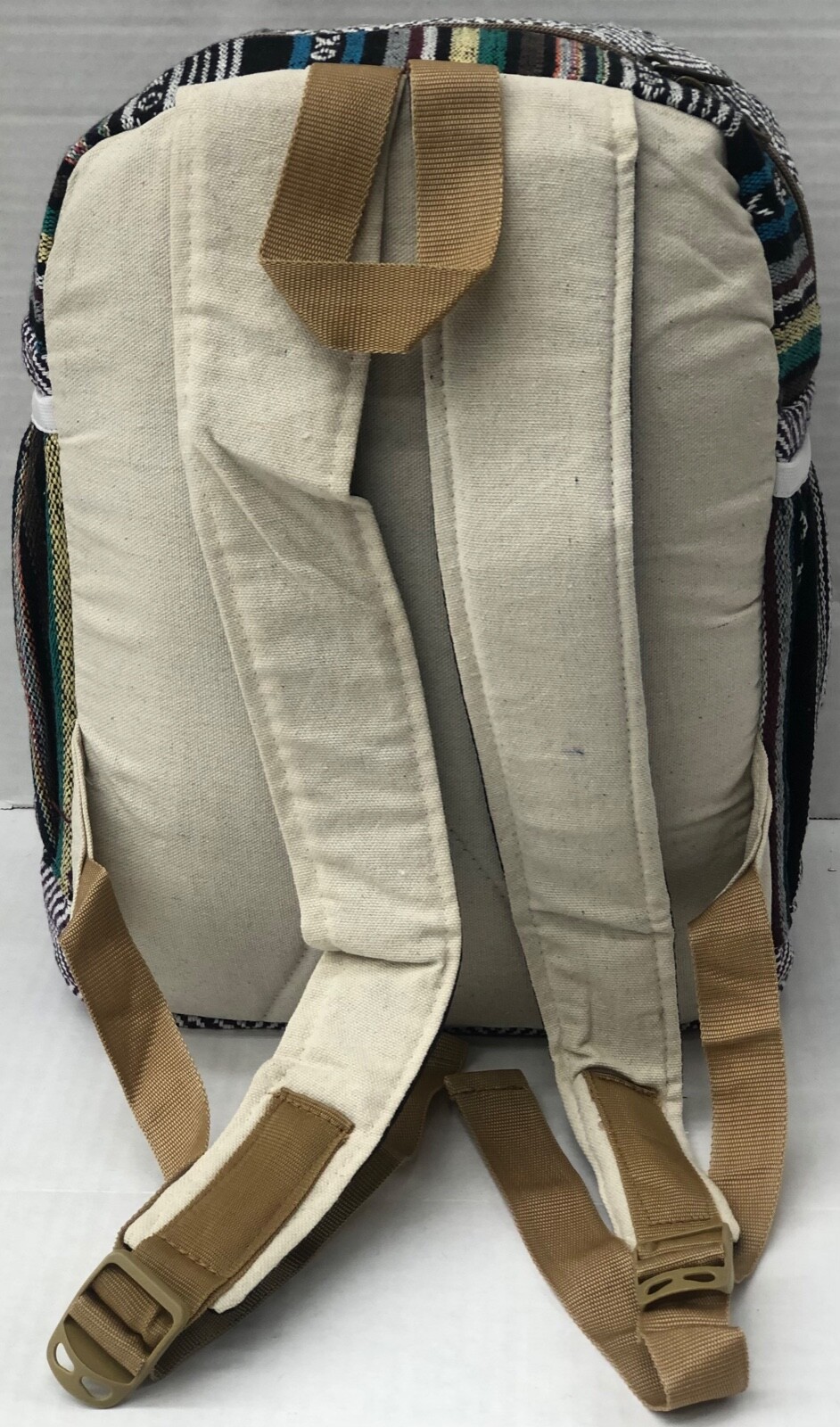 Artisan Himalayan multicolored Backpack #10 “Pattern and color may varies”