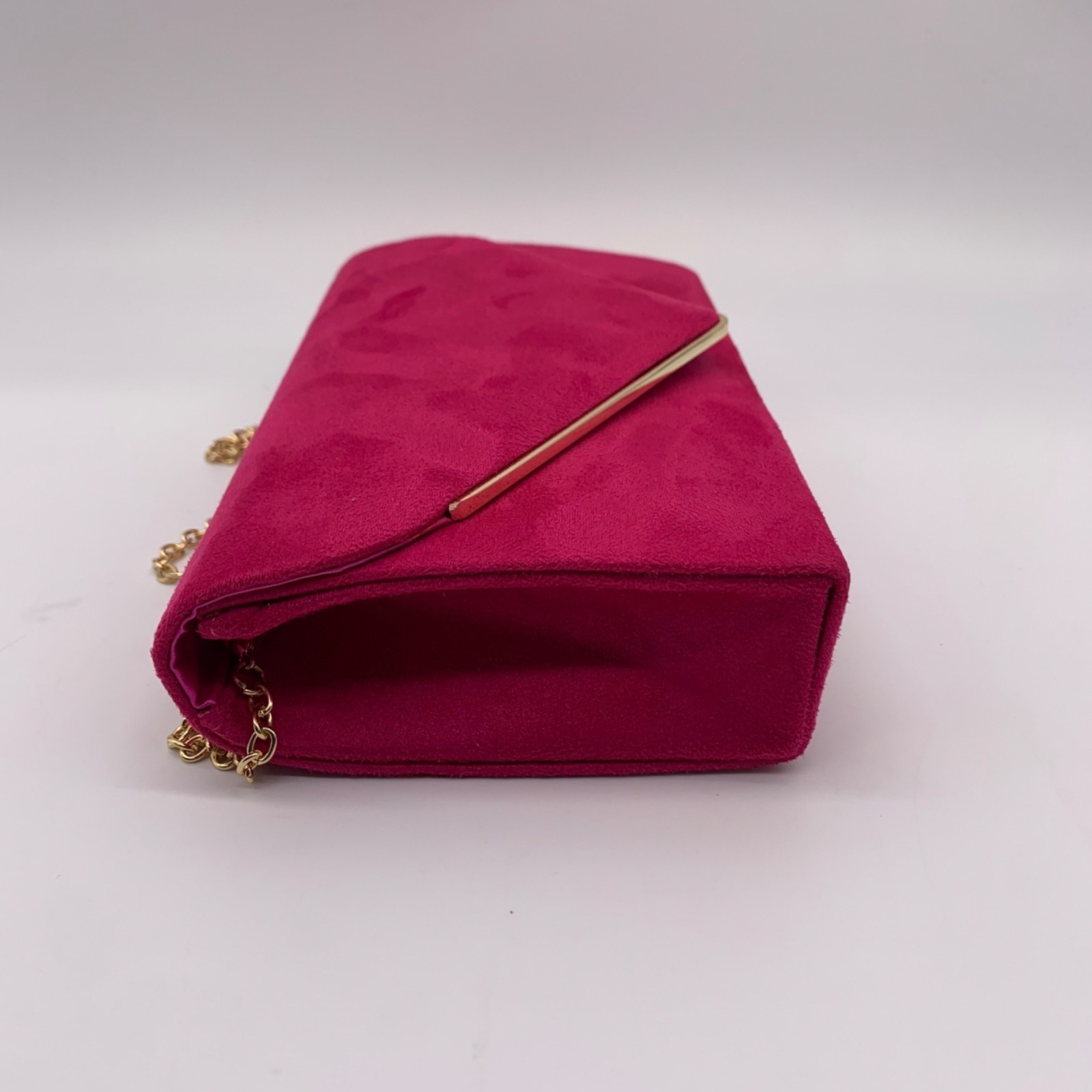 Charming Tailor Pink Velvet Clutch