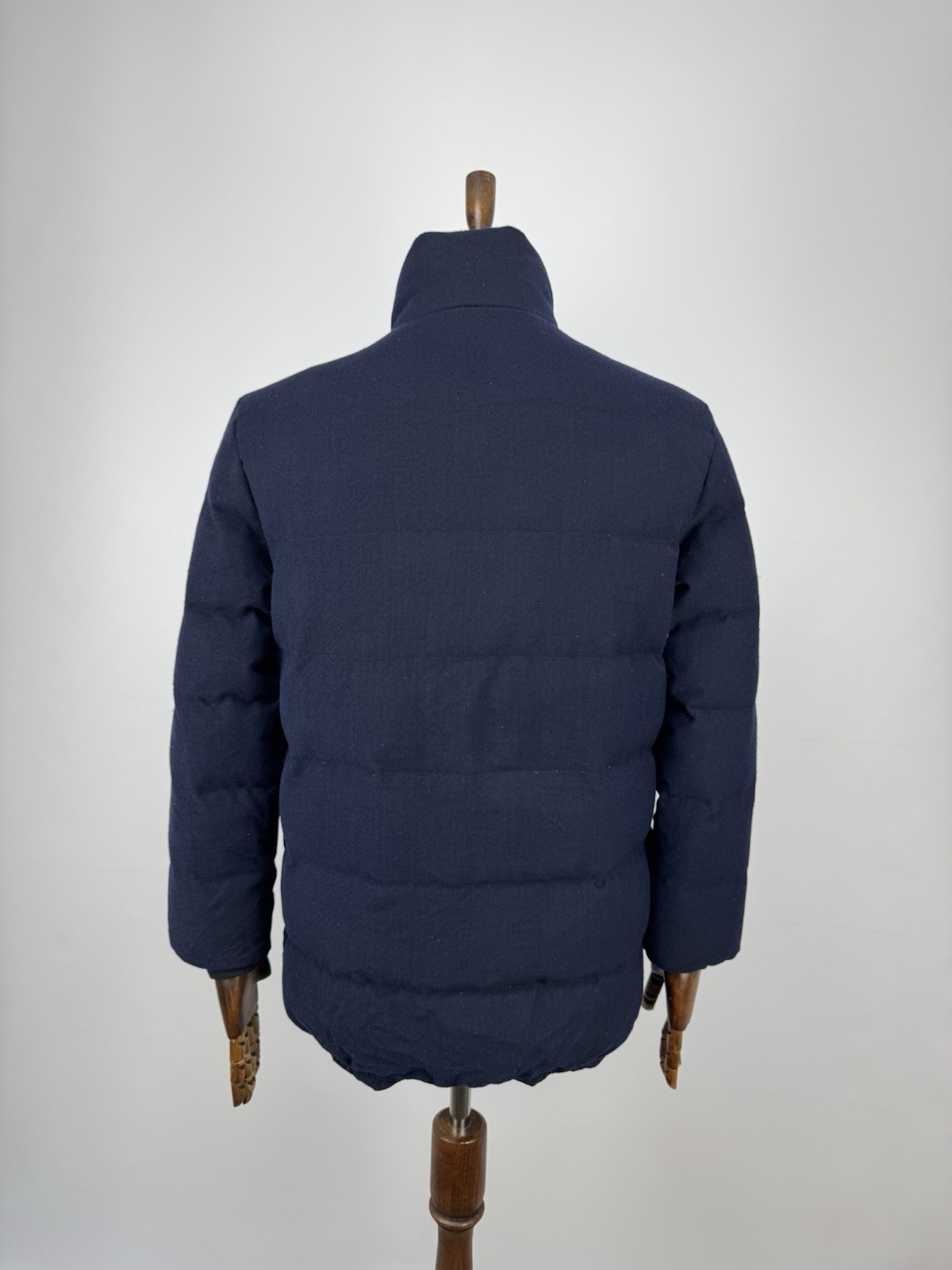 Theory Bowen Storm Wool Down Jacket Navy Blue Men’s Size M Puffer Coat