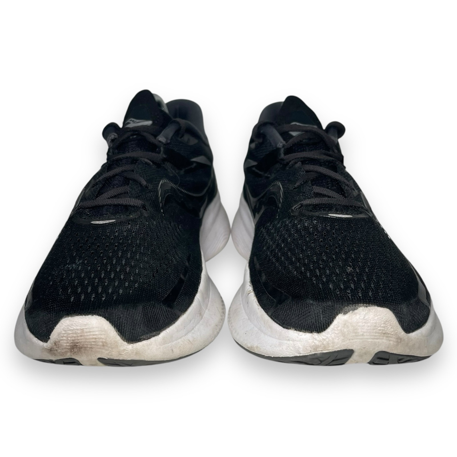 Saucony Men’s Black Ride 15 Synthetic Mesh Running Athletics Size 9.5