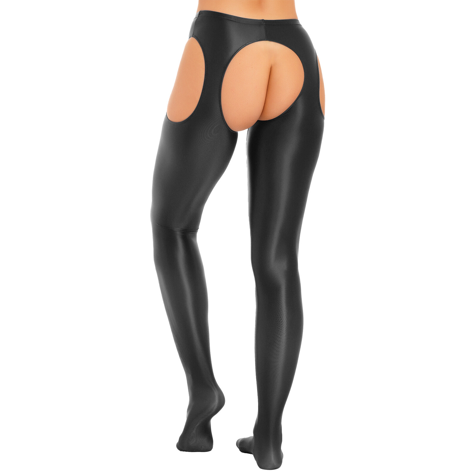 Women Lingerie Shimmery Pantyhose Sexy Tights Skinny Stockings Smooth Pants