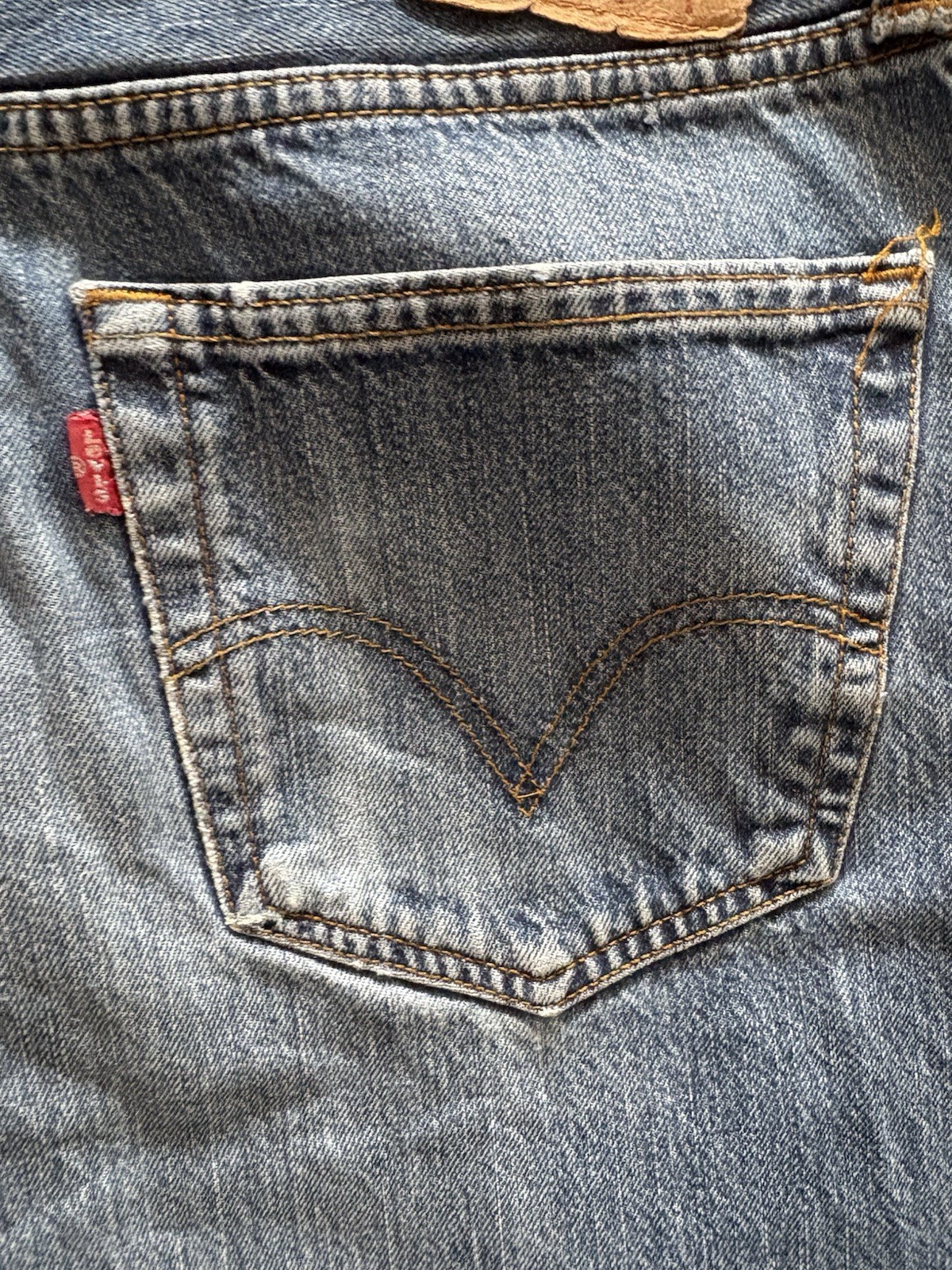 Vintage Levi’s 501 Jeans 34×34 Made in Sri Lanka – Distressed Repair Project