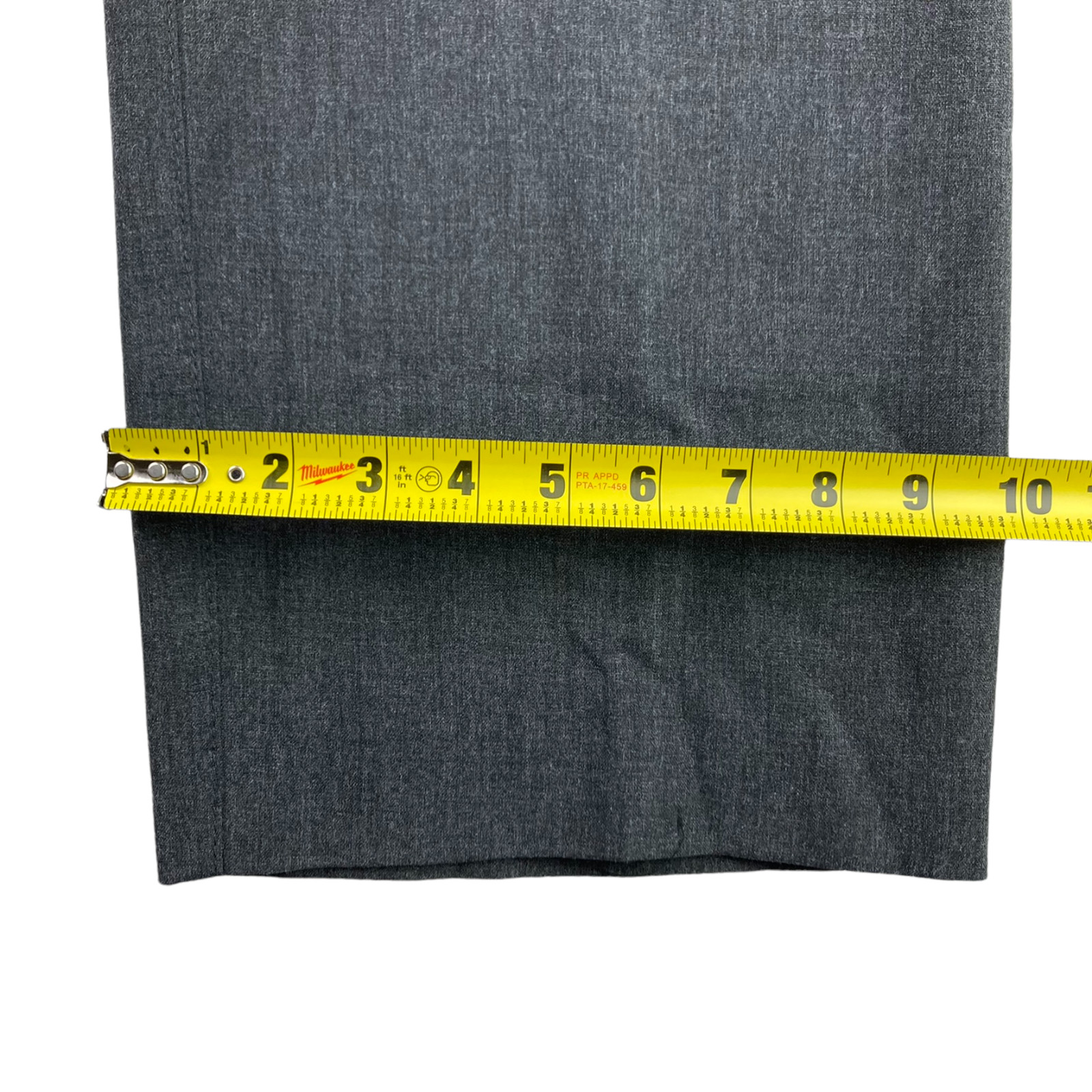 Alberto Men’s Flat Front Ceramica Comfort Fit Pants Dark Gray • 38×26