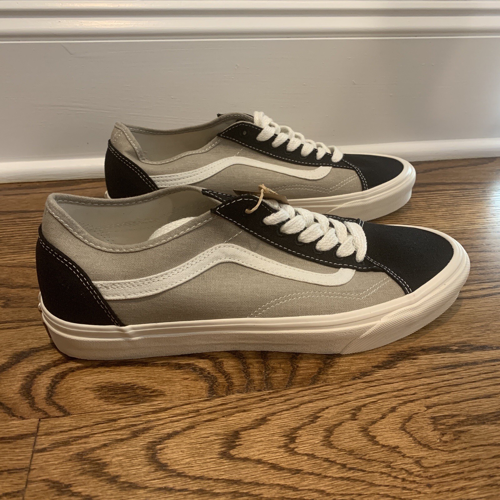 Vans Old Skool Theory Tapered Black & Beige Sneakers Shoes Men’s Size 10