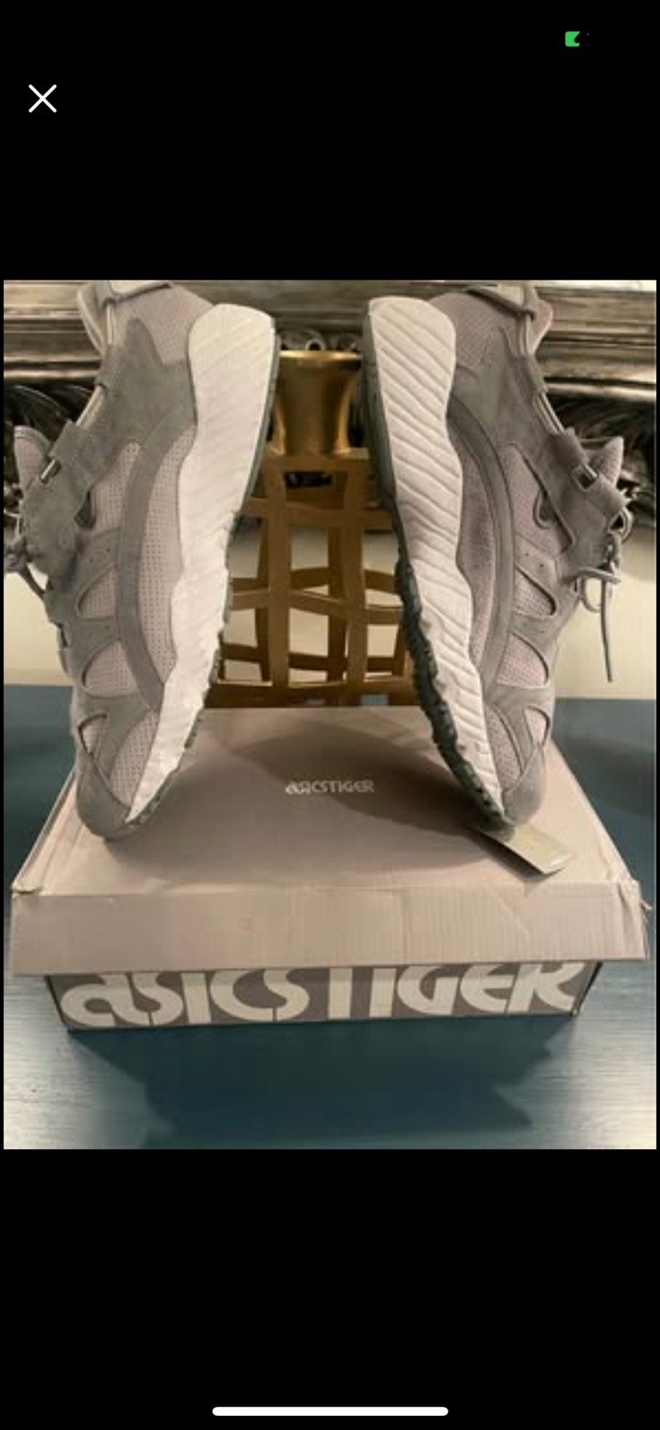 NIB Asics Mai Gel Activewear Tennis Shoes Men’s Sz 11 Stone Gray