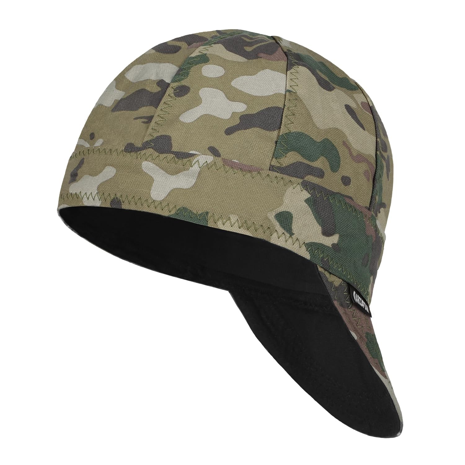 ARCCAPTAIN Professional Welding Cap 8 Panel Reversible Cotton Hat Heat Resistan