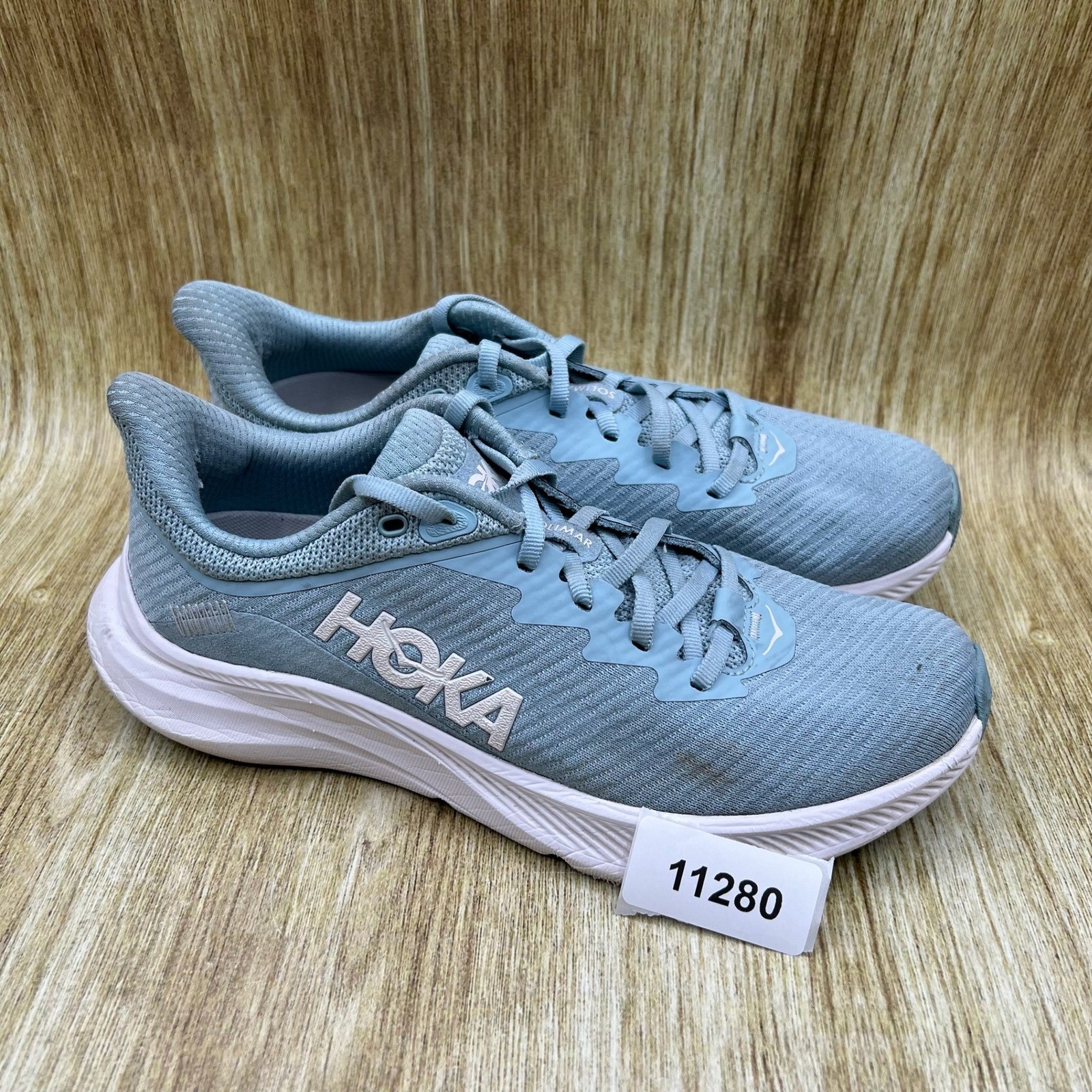 Hoka One One Solimar Women’s Size 8 Druzy White Running Shoes 1123075 DYW