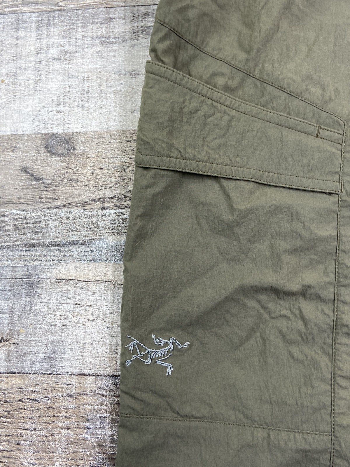 Arcteryx Rampart Pants 32×32 Men’s Green Lightweight Stretch Nylon Hiking Rugged