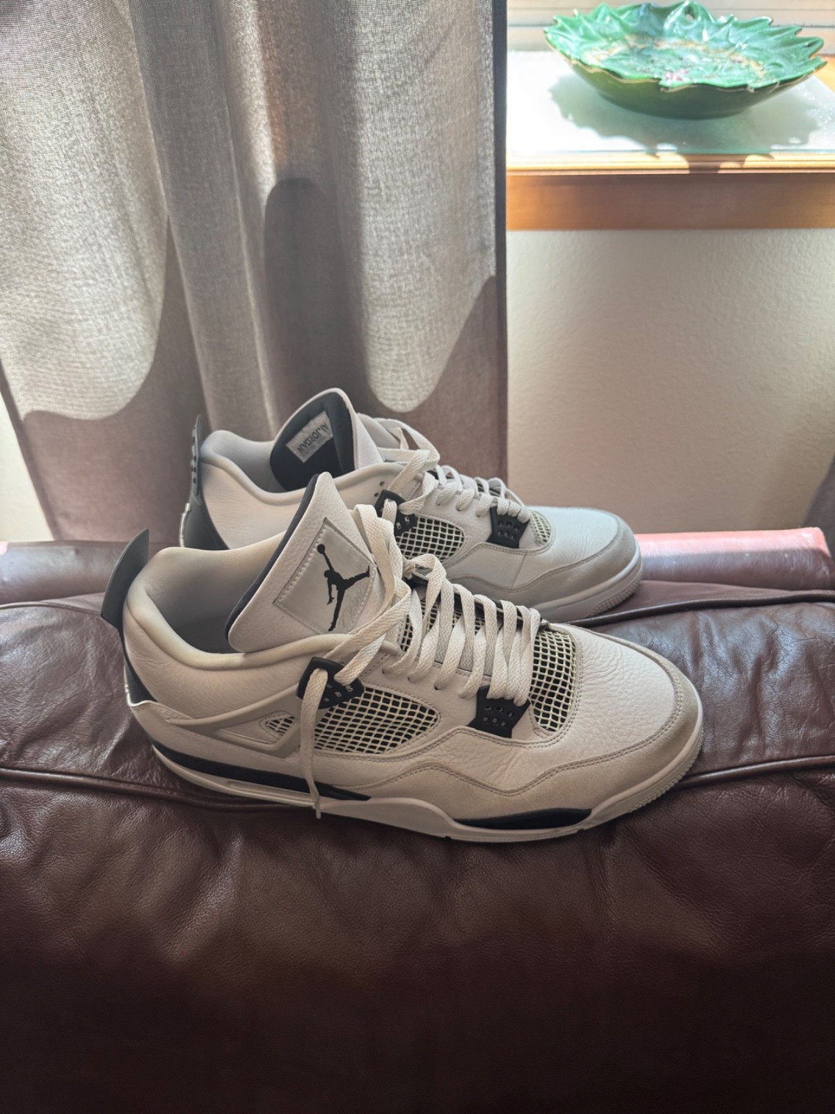 Size 15 – Jordan 4 Retro Mid Military Black