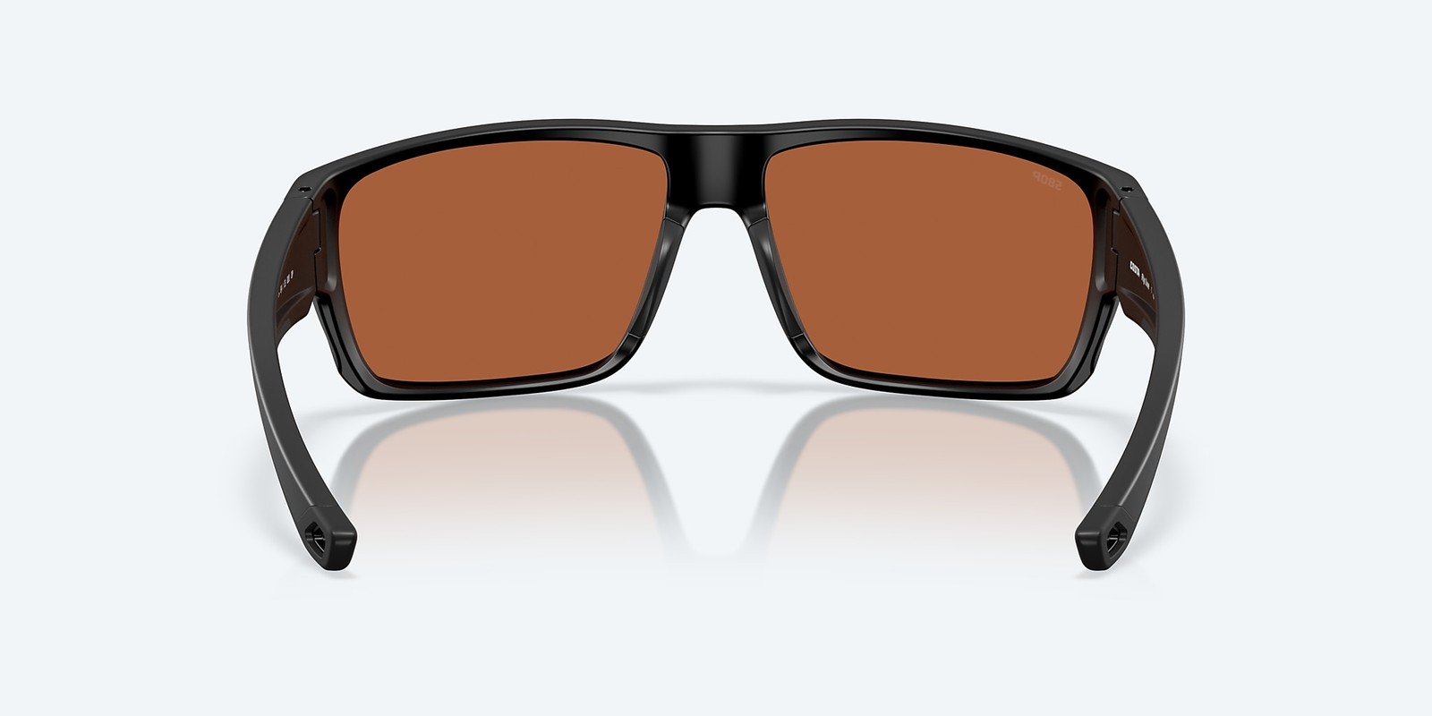Costa Del Mar Fly Line Matte Black/Green Mirror 580P Polarized Men’s Sunglasses