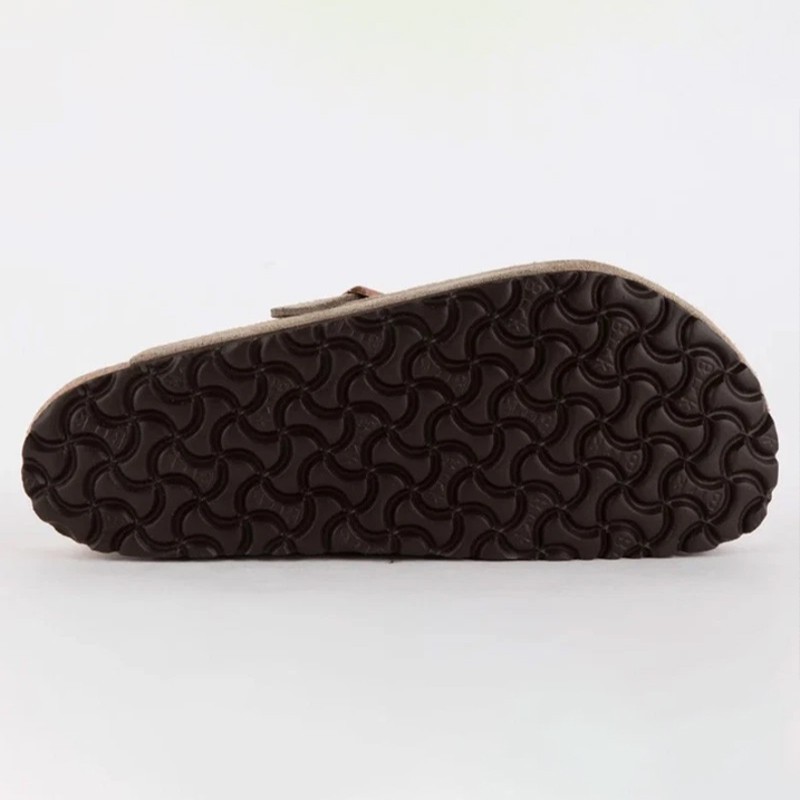Birkenstock Boston Suede Leather Soft Footbed Unisex Clog Black Casual Shoes