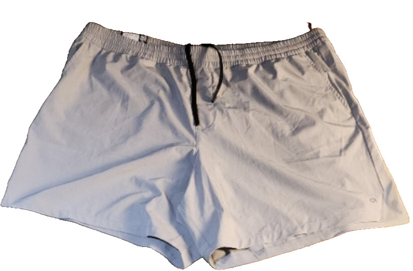 GapFit Mens 2XL Gray Performance Shorts Athletic Training 7″ Inseam Tech NWT