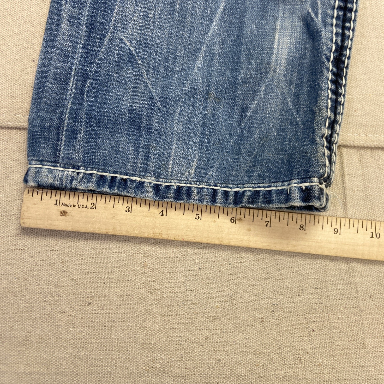 Rock Revival Jeans Men’s 30 x 29 En Medium Wash Buckle Denim Bootcut