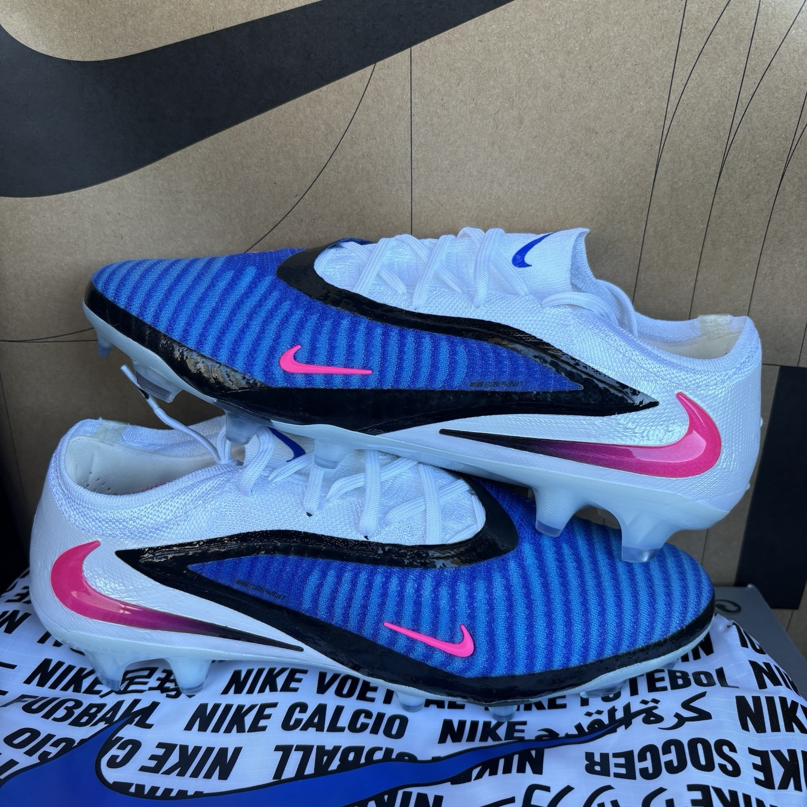 NEW Nike Phantom 6 Low Elite Racer Blue White Pink NBY HJ2146 446 Men Size 7.5