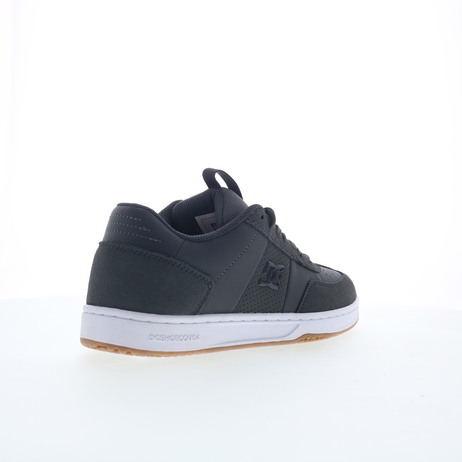 DC Astrix S DC02741025-DRKGRY Mens Gray Suede Skate Inspired Sneakers Shoes