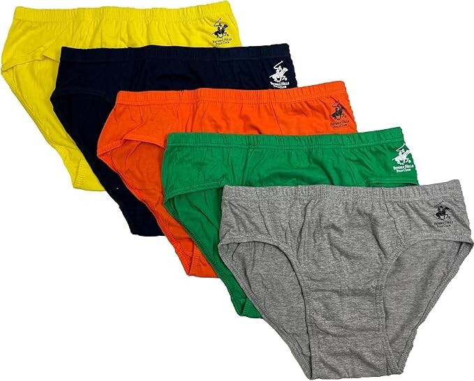 Men’s Beverly Hills Polo 5 or 10 Pack Bikini Briefs No Fly Premium Underwear