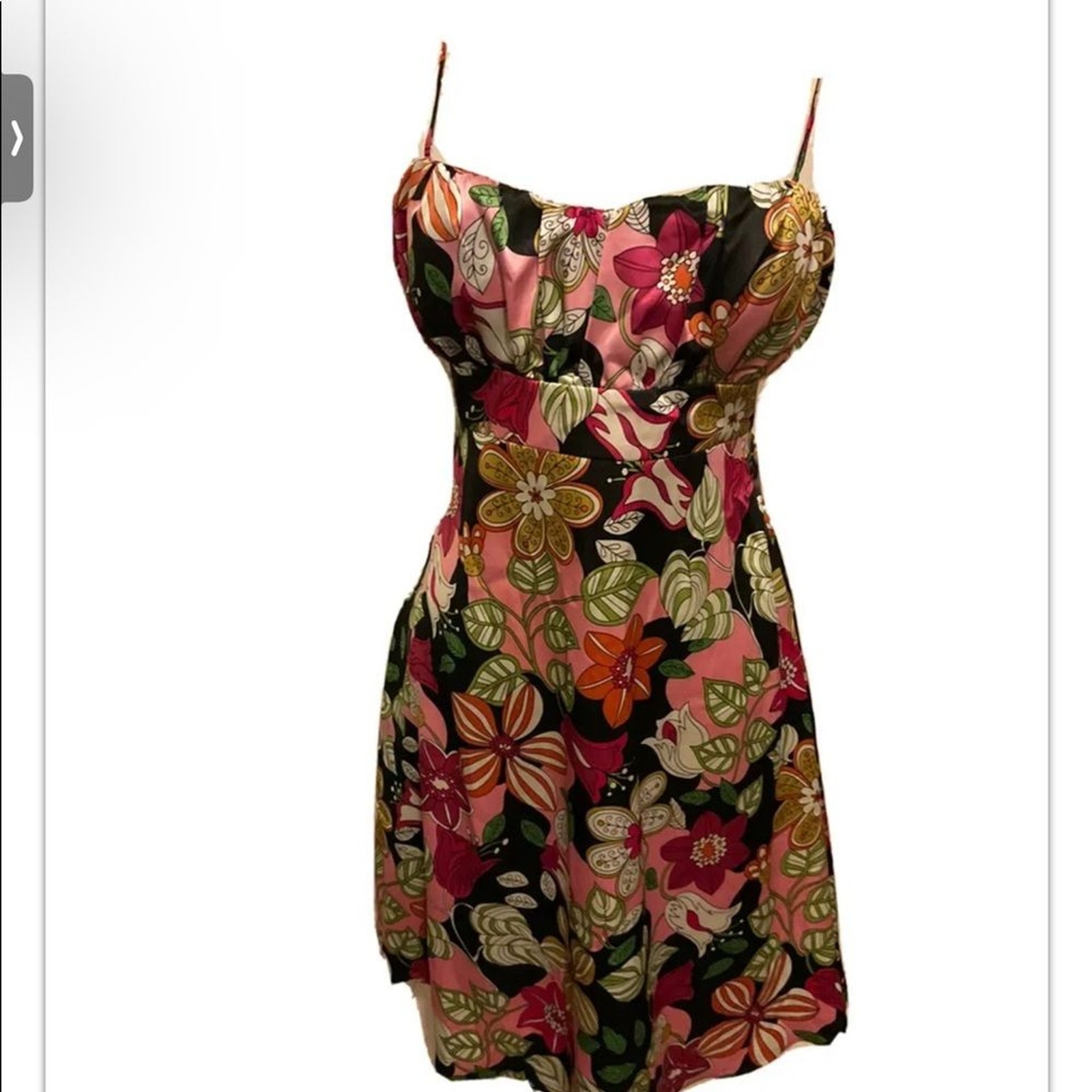Vintage 70’s style dress form fitting top waist