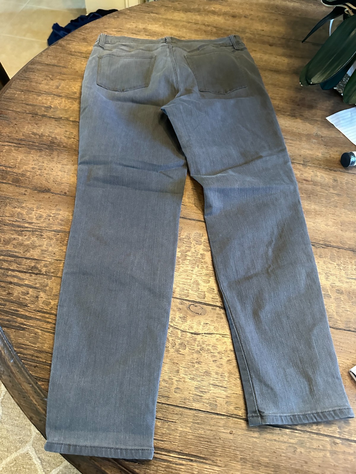 Talbots Flawless 5 Pocket Slim Ankle Jeans Women’s Size 12 Gray