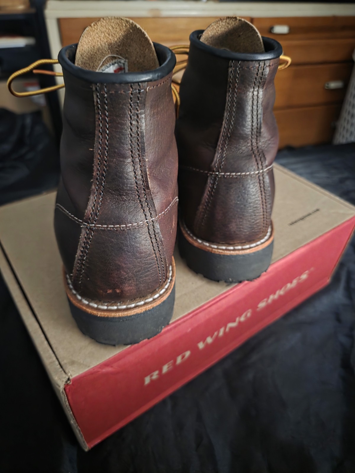 Red Wing Roughneck Moc Toe 8.5 E2
