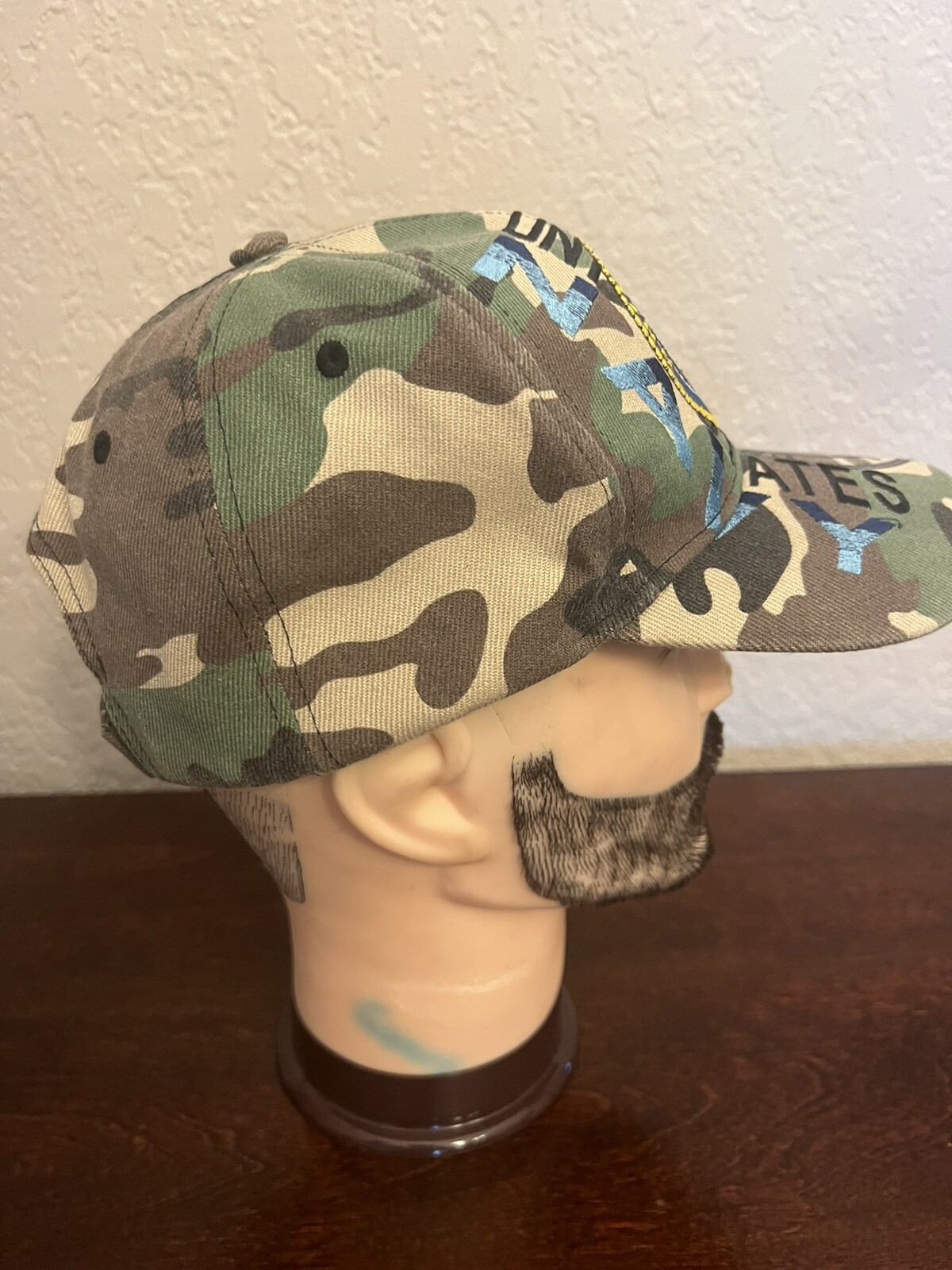 US Navy Armed Forces Camouflage Baseball Hat Cap USA Navy 3D Embroidered Adult