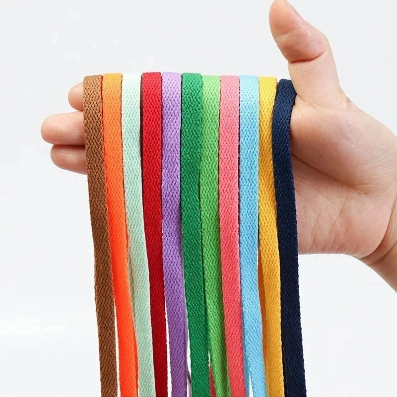 1 Pair Flat Shoelaces Shoe Strings Replacement for Sneakers Athletic Shoes Boots